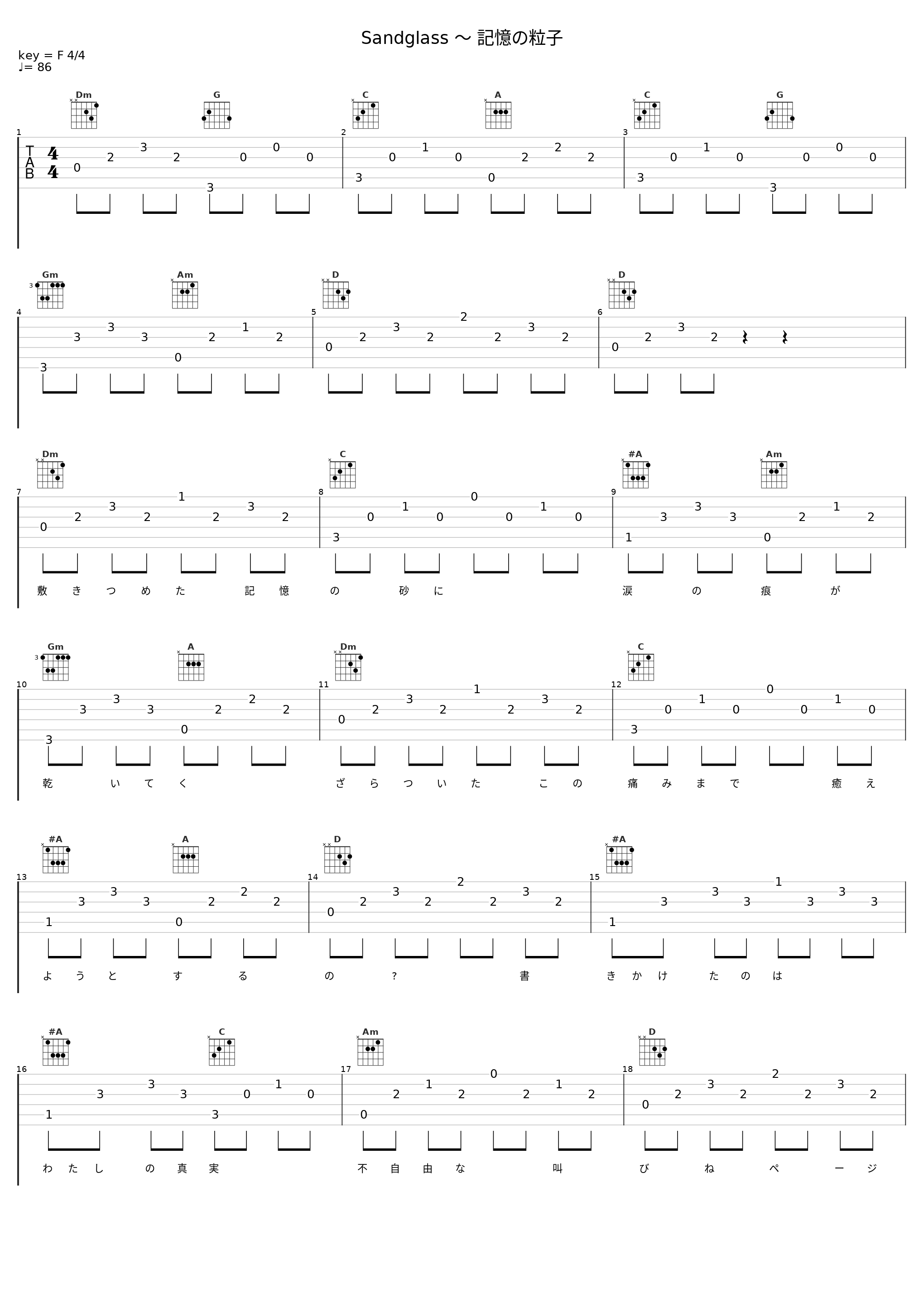 Sandglass ～ 記憶の粒子_茅原实里_1