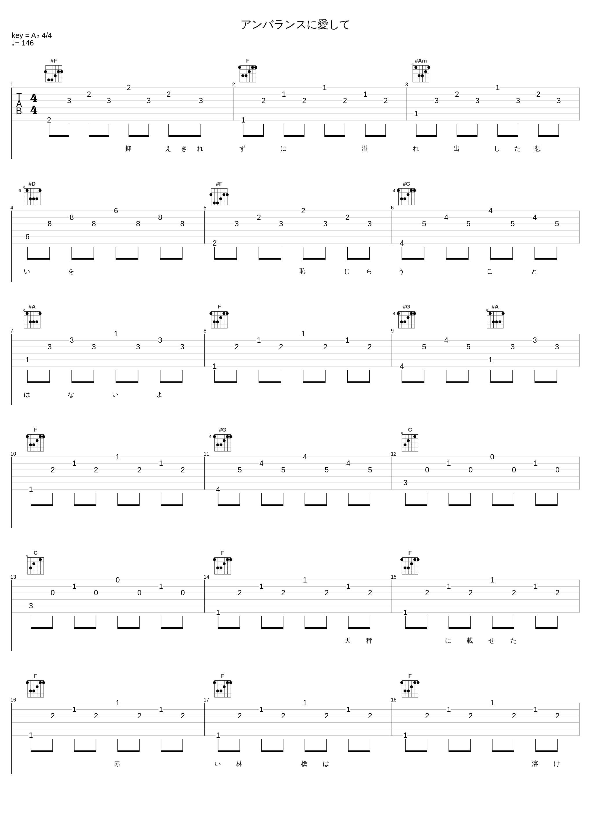 アンバランスに愛して_羽多野涉_1