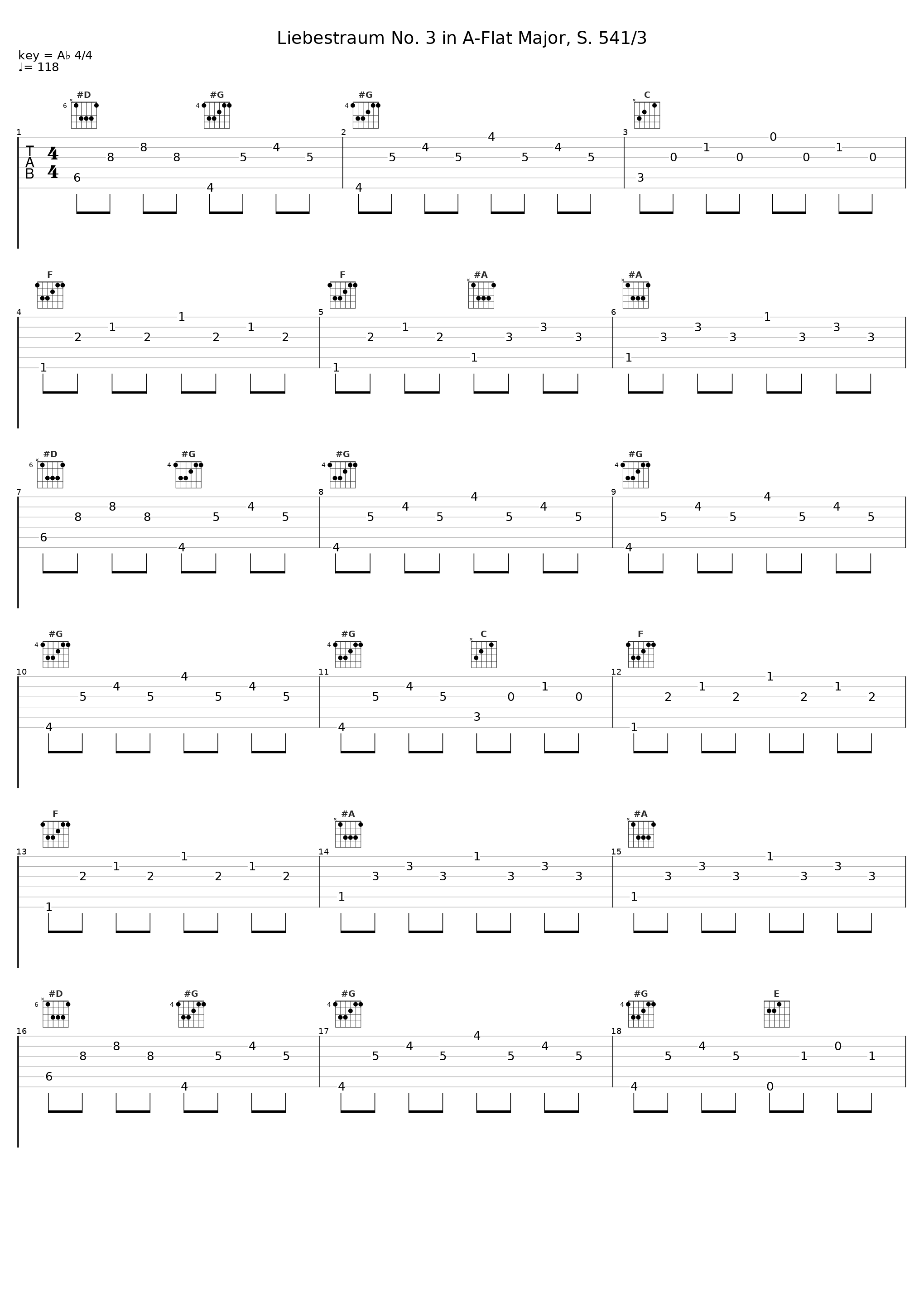 Liebestraum No. 3 in A-Flat Major, S. 541/3_Kassia_1