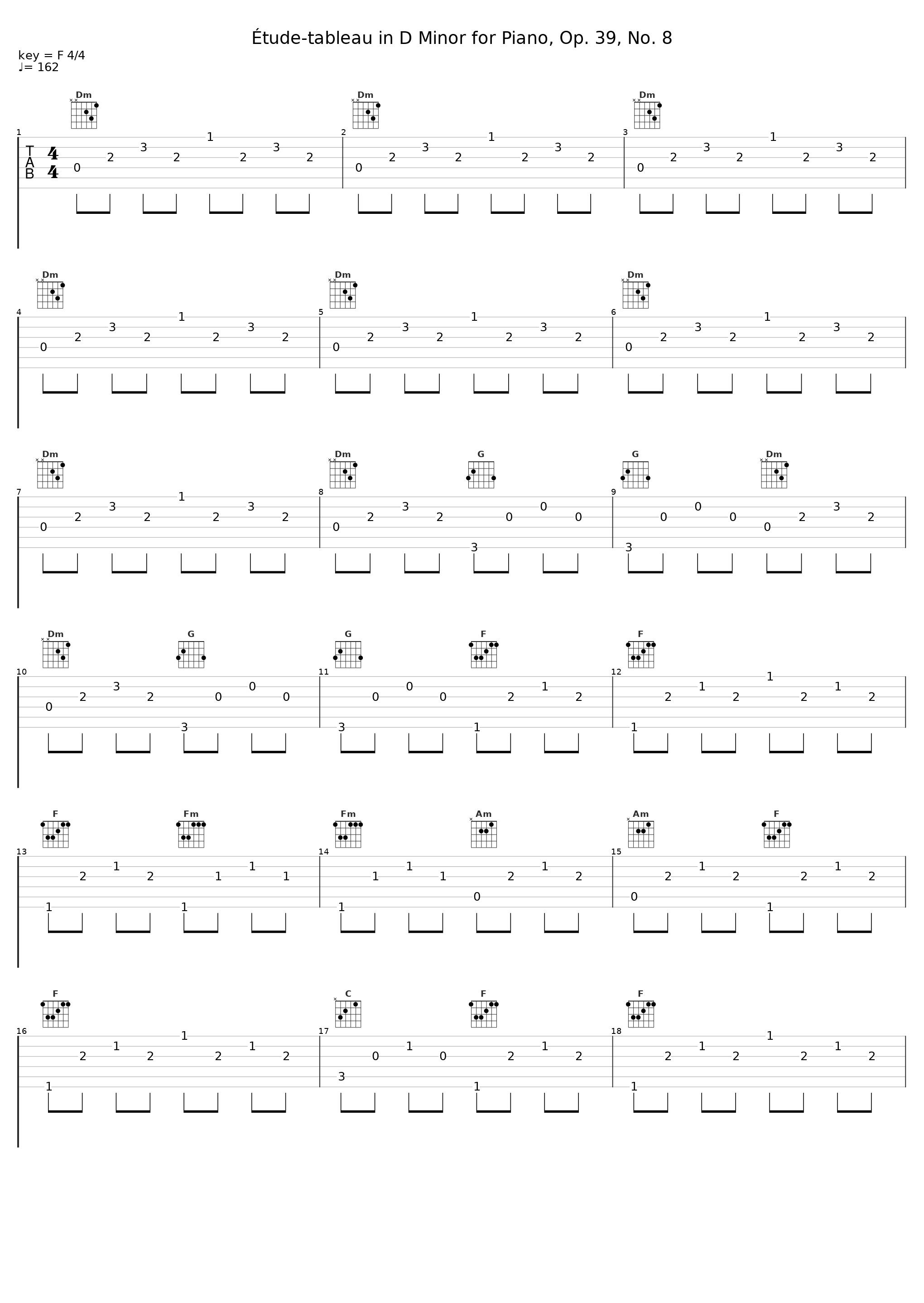 Étude-tableau in D Minor for Piano, Op. 39, No. 8_Arcadi Volodos,Sergei Rachmaninoff_1