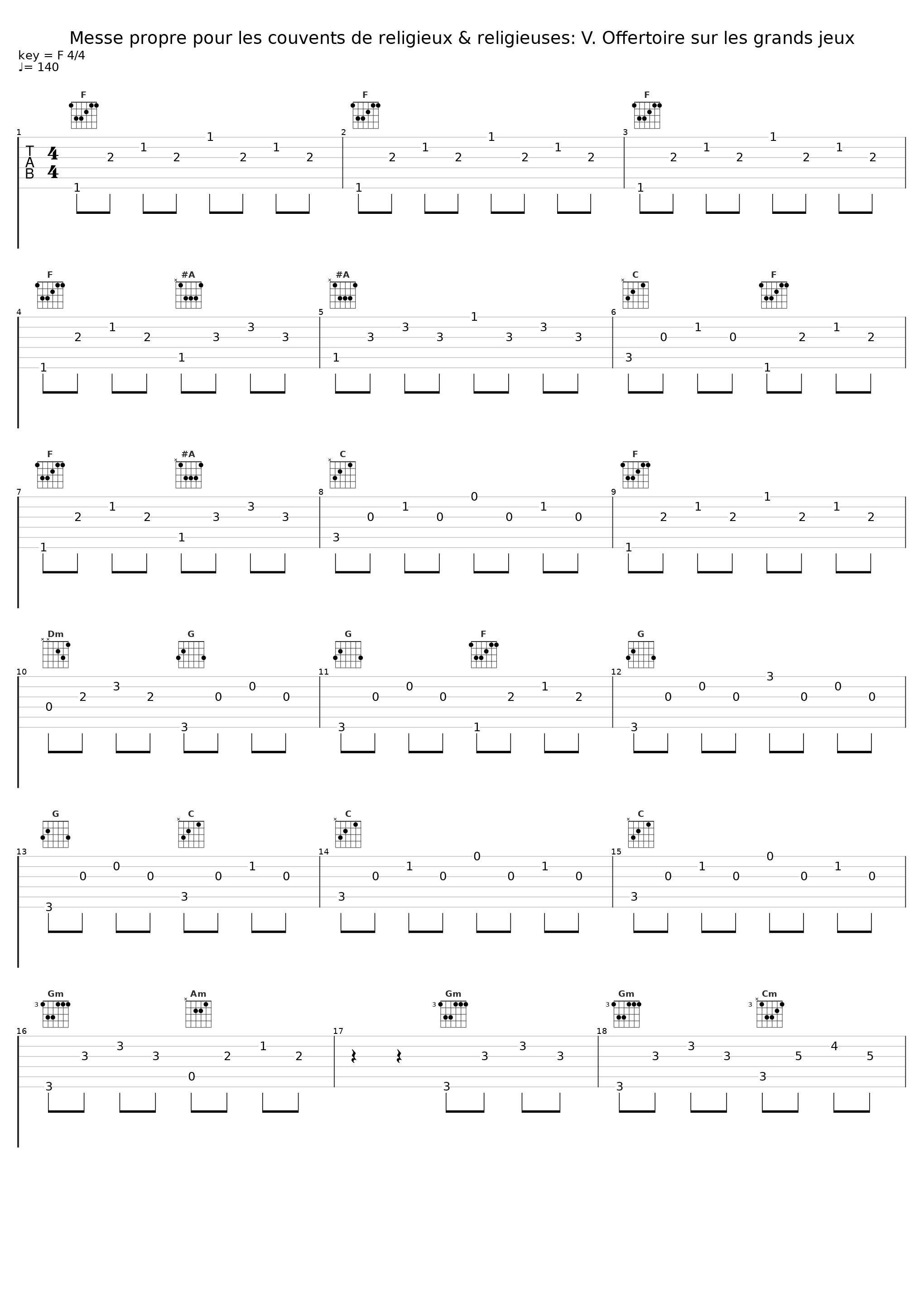Messe propre pour les couvents de religieux & religieuses: V. Offertoire sur les grands jeux_Gustav Leonhardt,Francois Couperin_1
