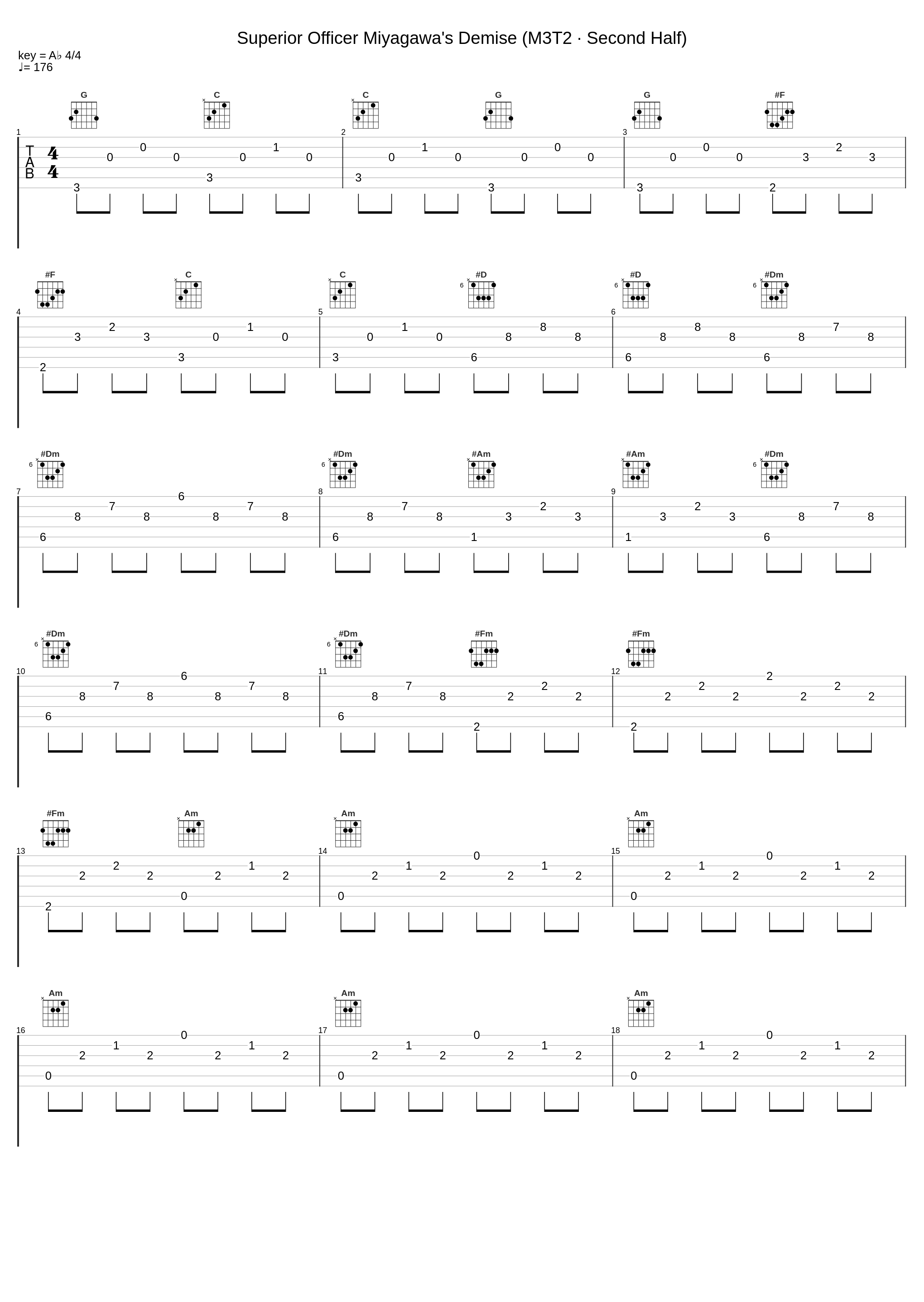 Superior Officer Miyagawa's Demise (M3T2 · Second Half)_大岛满_1