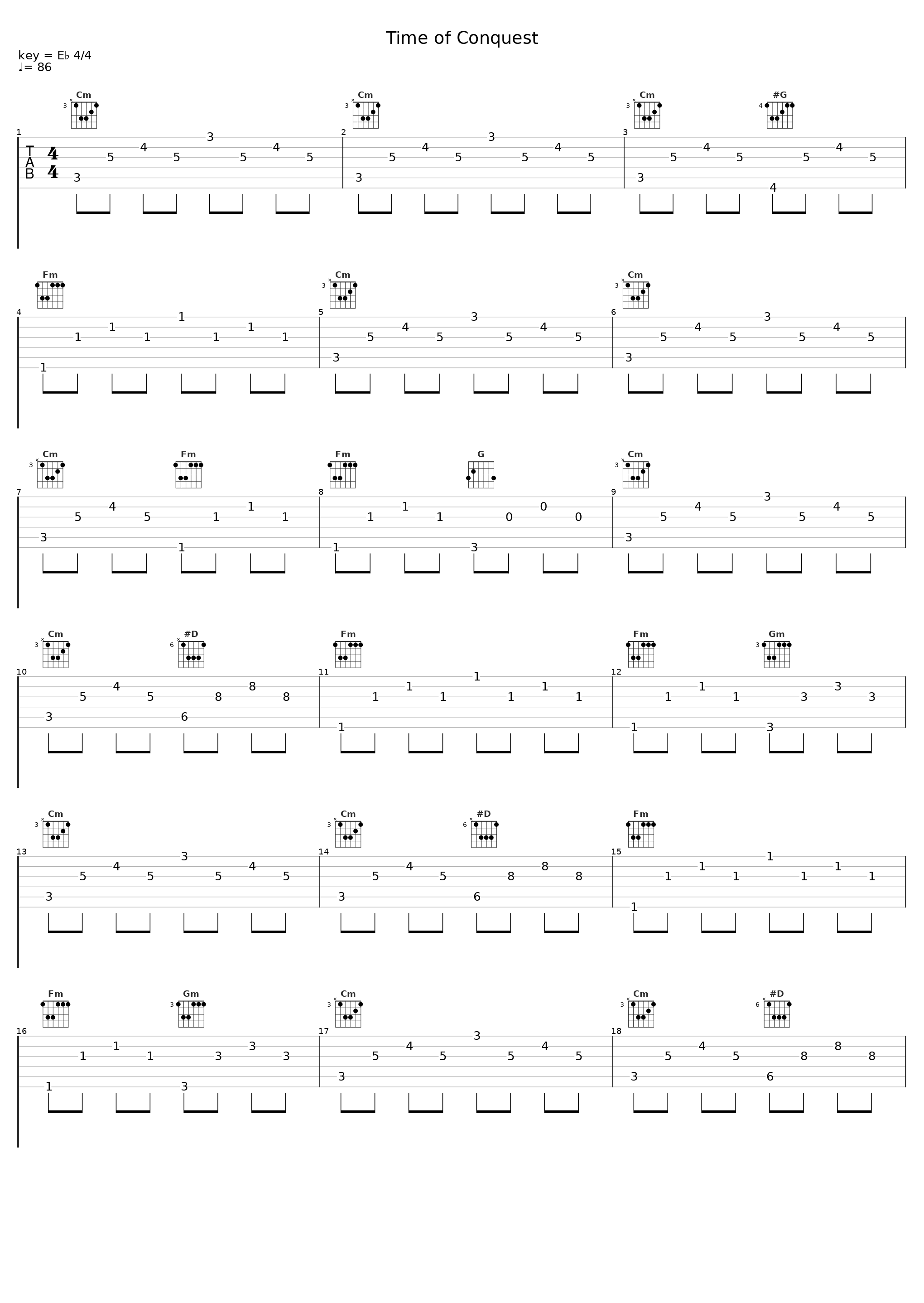 Time of Conquest_Audiomachine_1