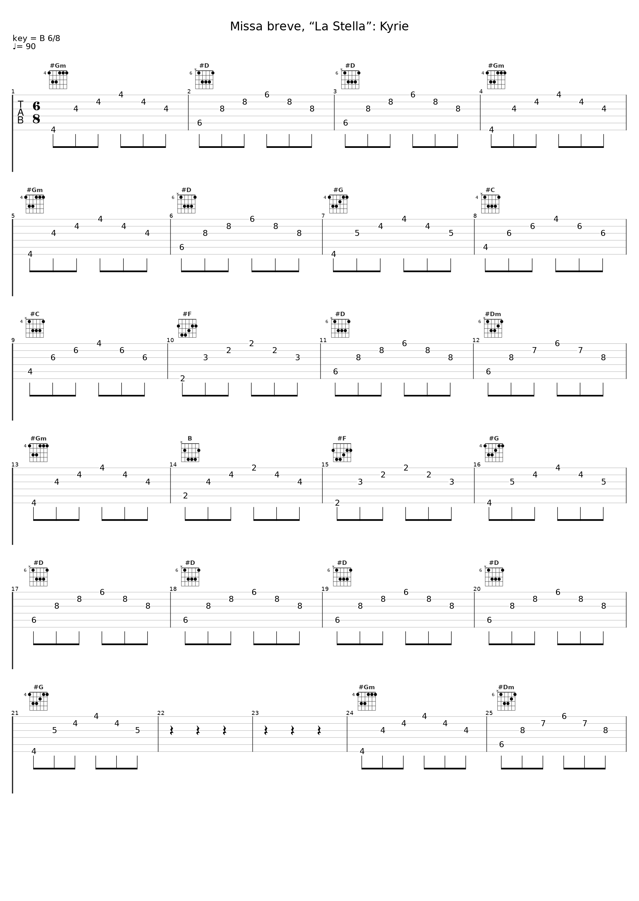 Missa breve, “La Stella”: Kyrie_A Sei Voci,Aria Voce,Capilla Peñaflorida,Lachrimæ Consort,Philippe Le Corf_1