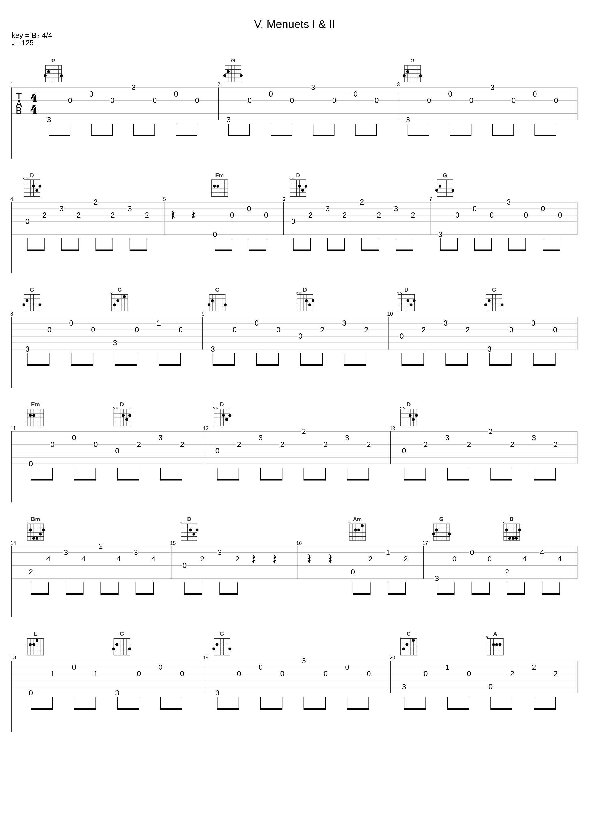 V. Menuets I & II_马友友_1