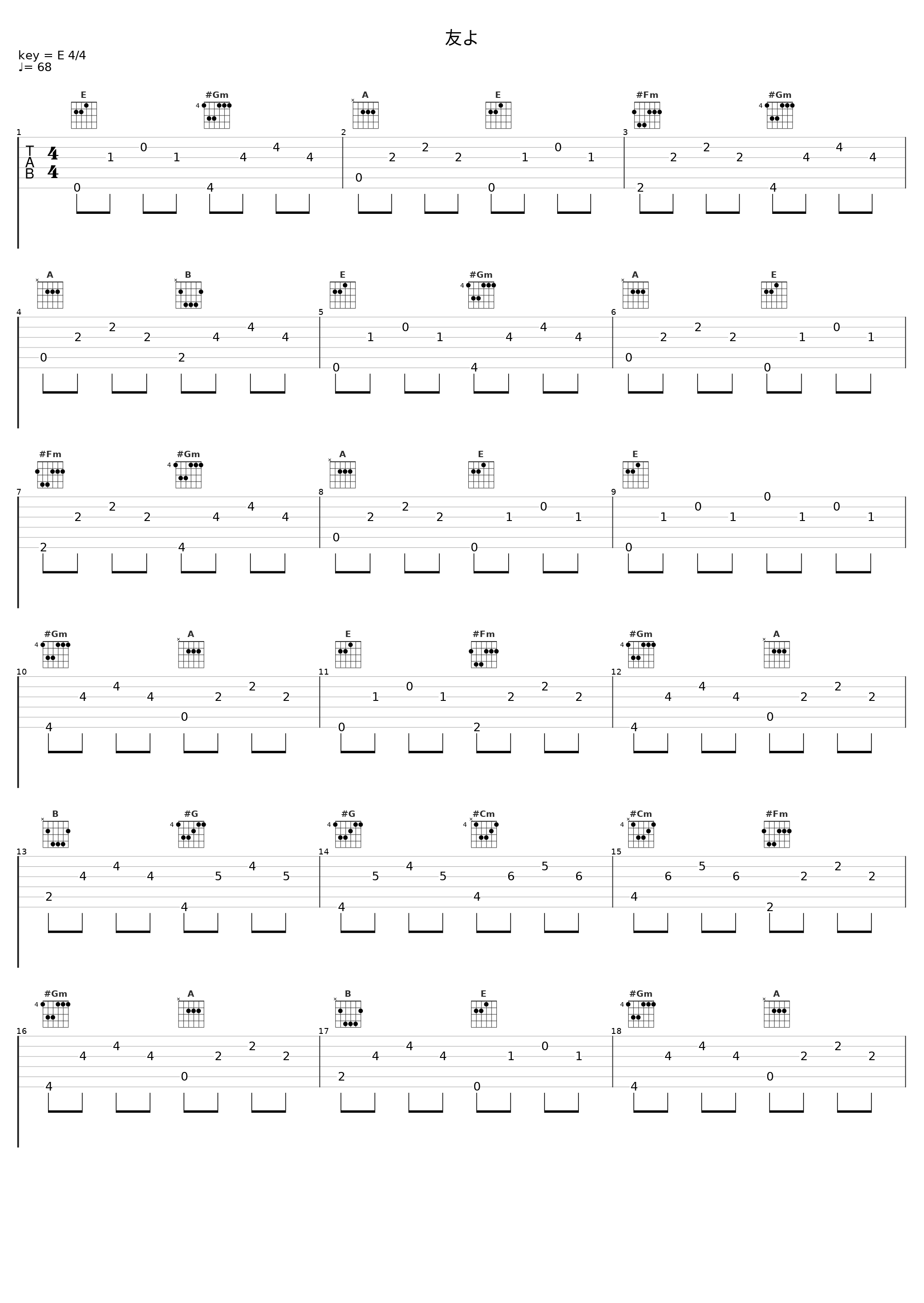 友よ_长渕刚_1