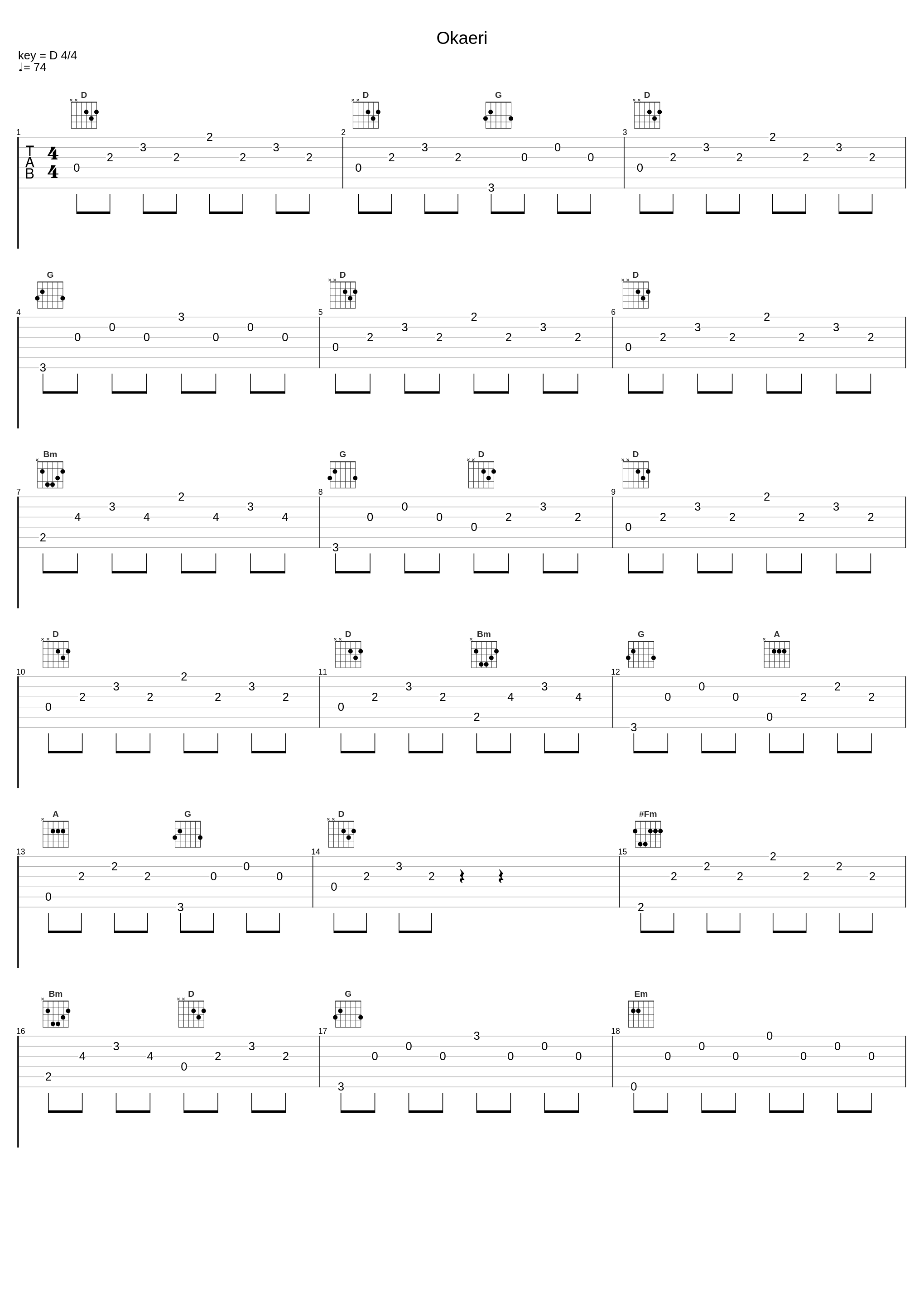 Okaeri_Relaxing Orgel_1