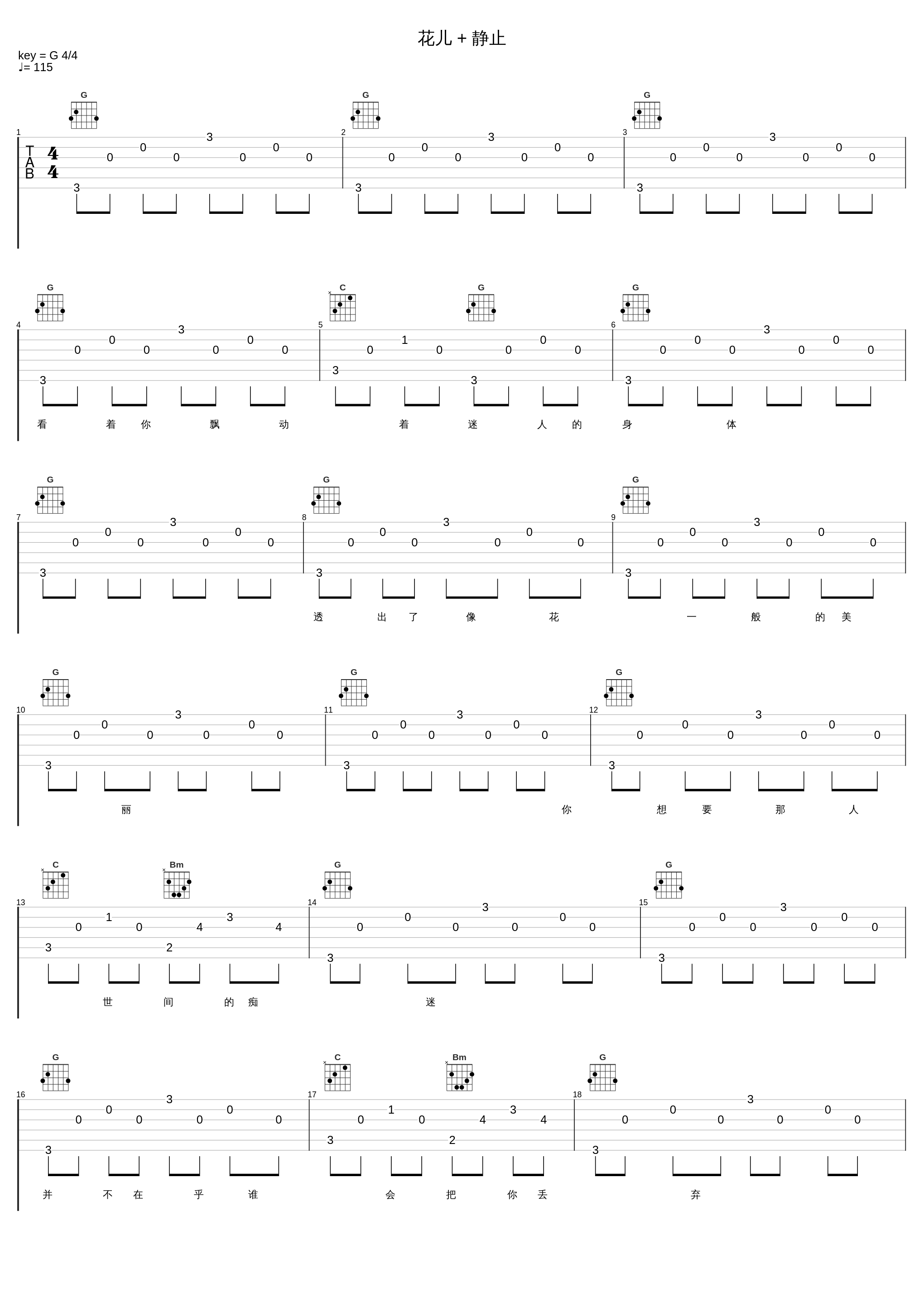 花儿 + 静止_大张伟_1