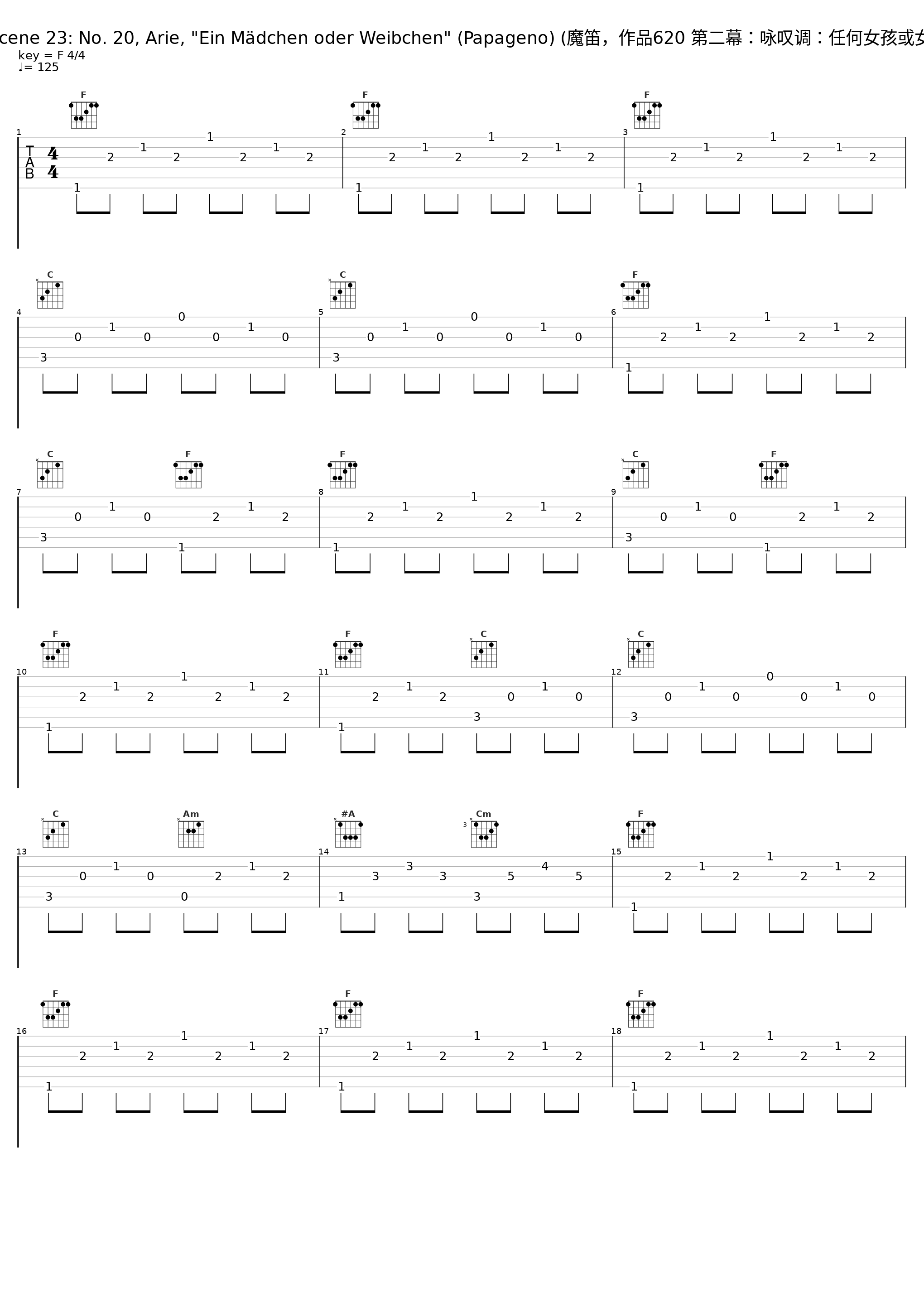 Die Zauberflöte, K. 620, Act 2 Scene 23: No. 20, Arie, "Ein Mädchen oder Weibchen" (Papageno) (魔笛，作品620 第二幕：咏叹调：任何女孩或女性) (2000 Remastered Version)_Otto Klemperer,Walter Berry_1