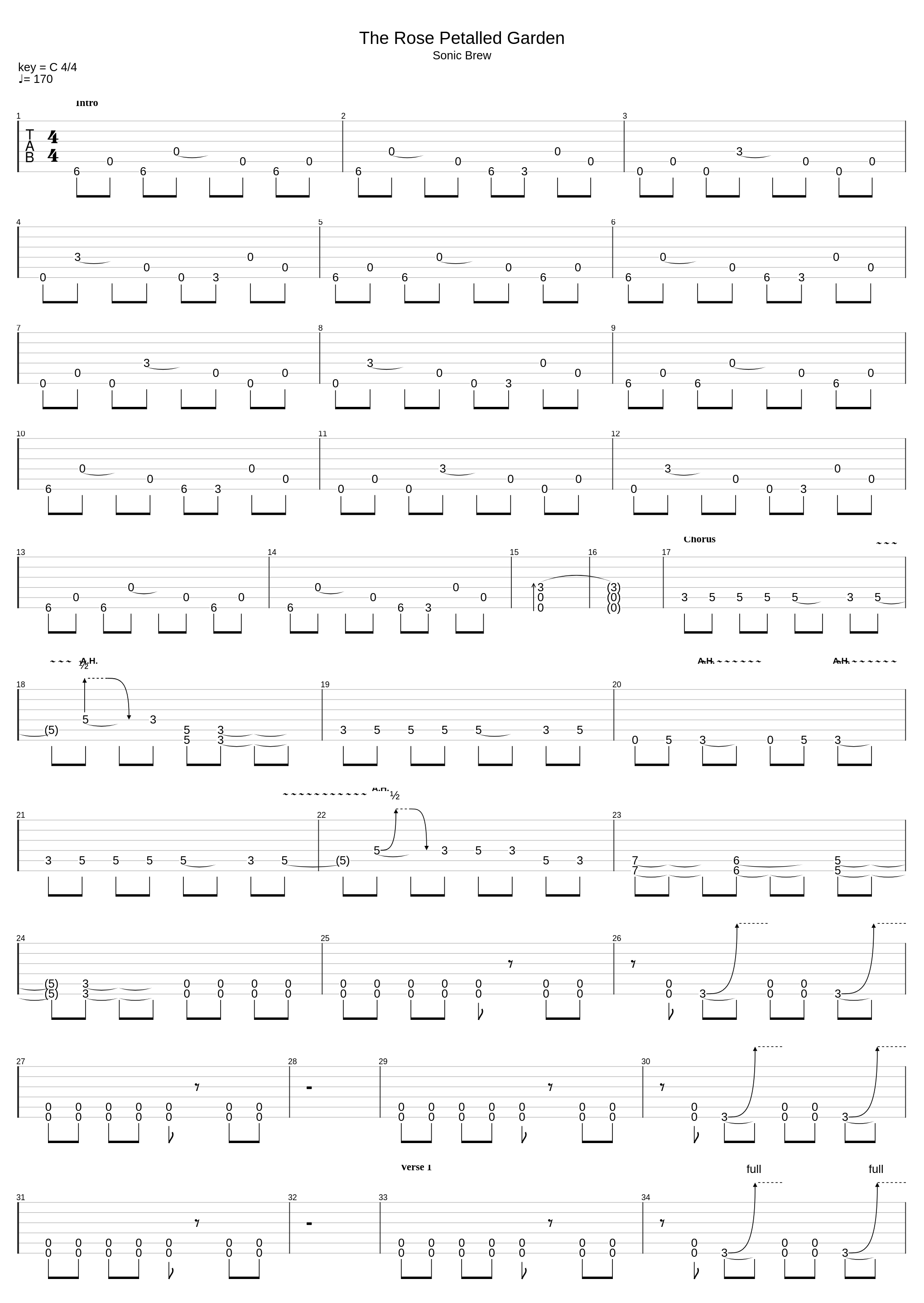 The Rose Petalled Garden_Black Label Society_1