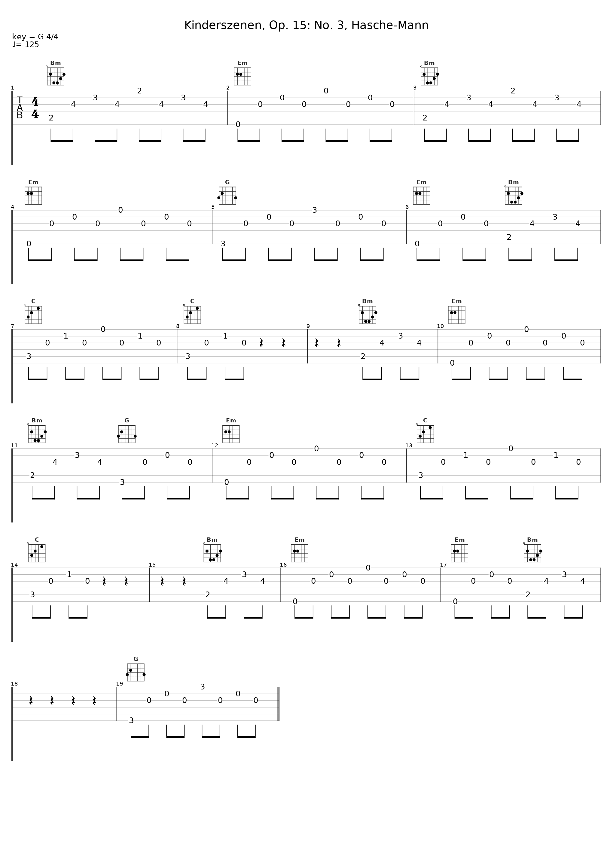 Kinderszenen, Op. 15: No. 3, Hasche-Mann_Sophie Maria Prince_1