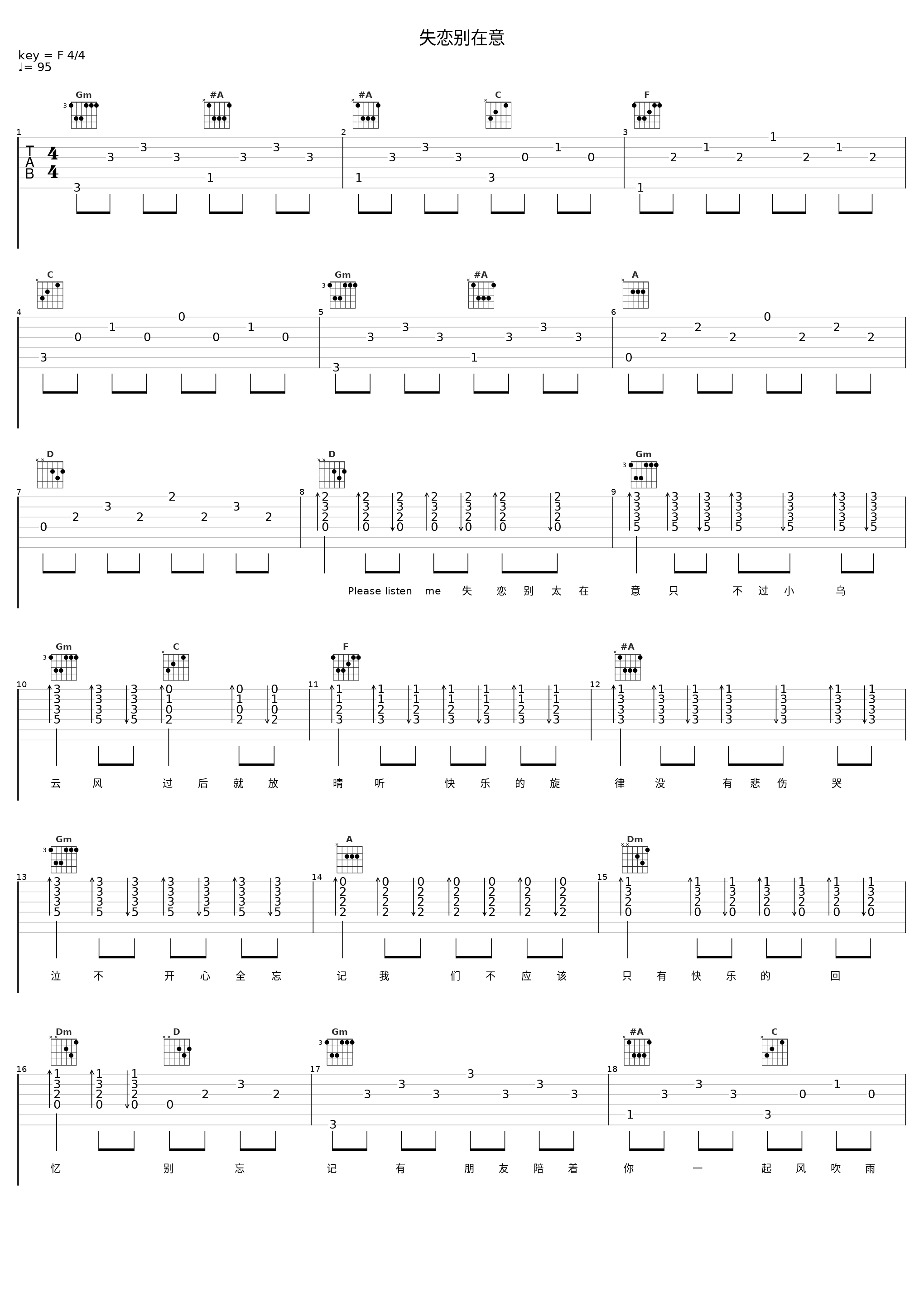 失恋别在意_本兮_1