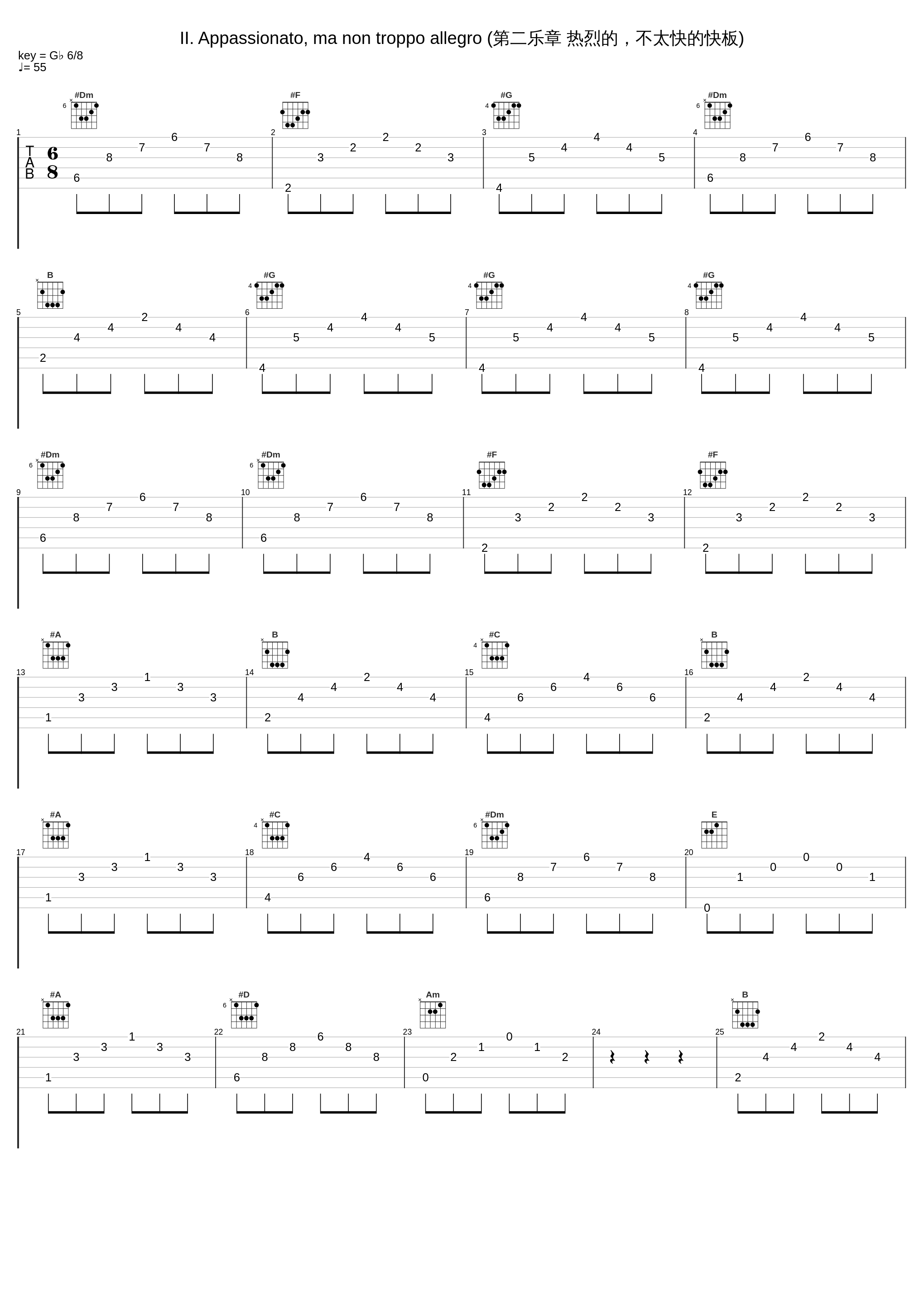 II. Appassionato, ma non troppo allegro (第二乐章 热烈的，不太快的快板)_Alan Hacker,Jennifer Ward Clarke,Richard Burnett_1