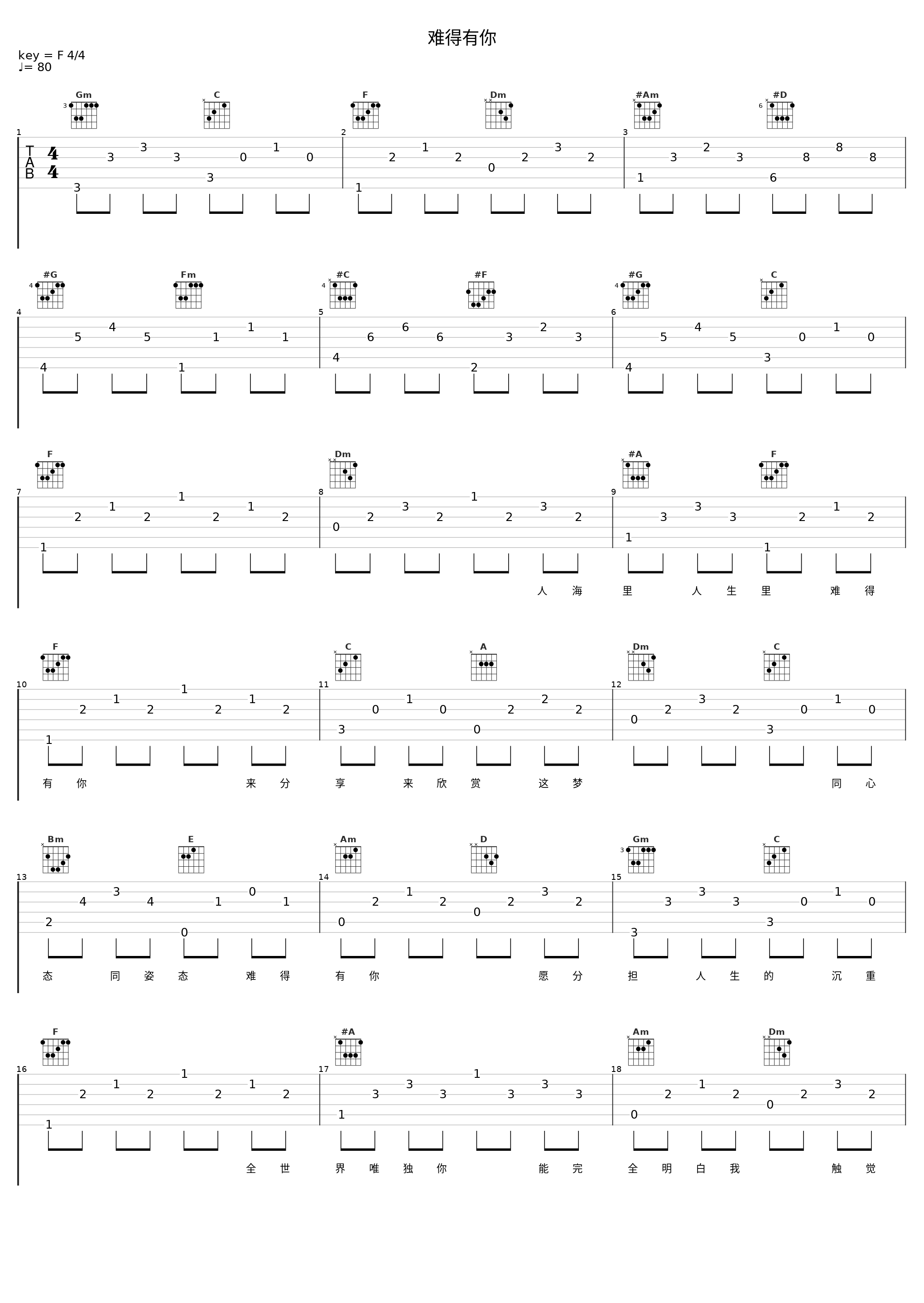 难得有你_罗文_1