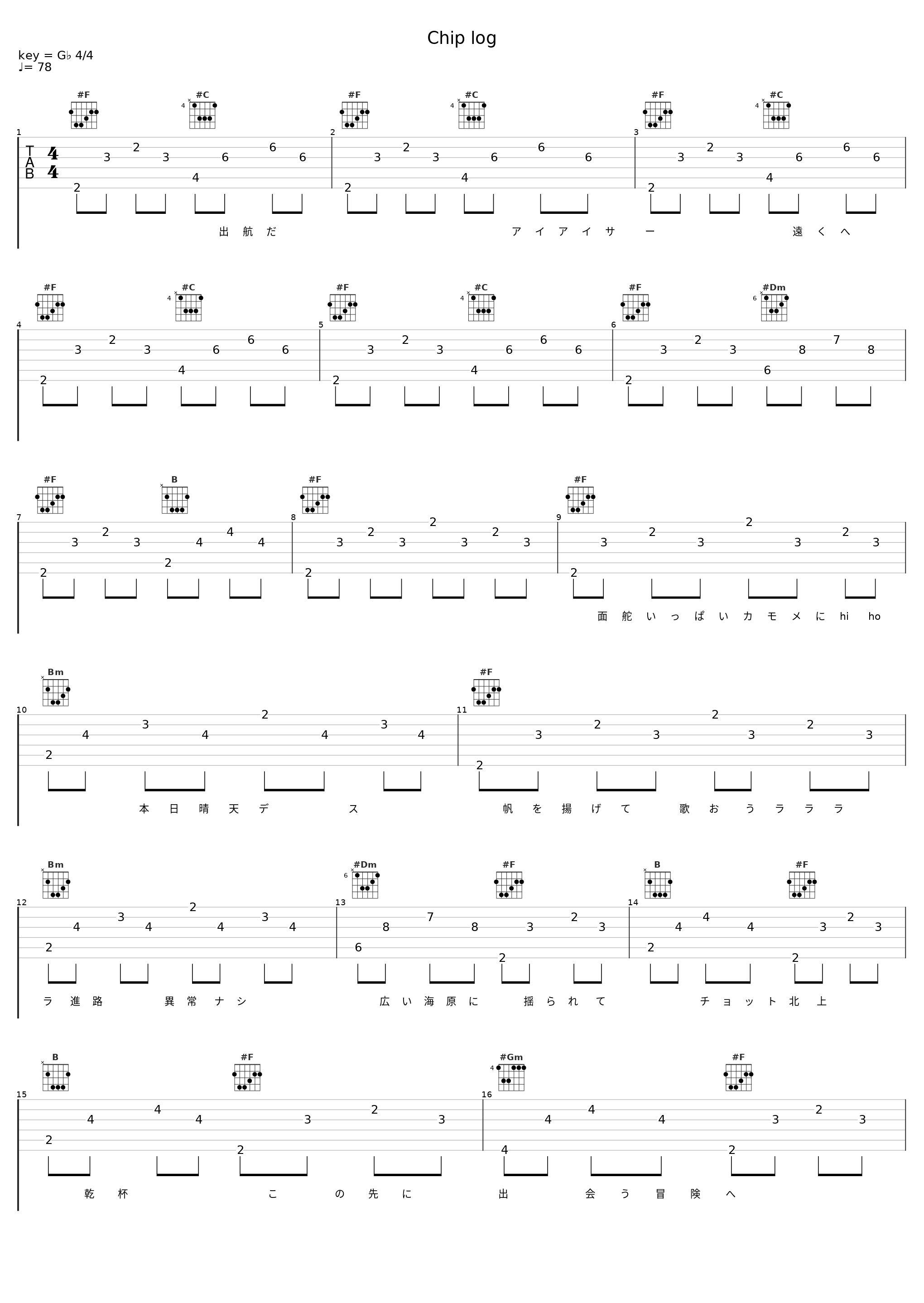 Chip log_TrySail_1