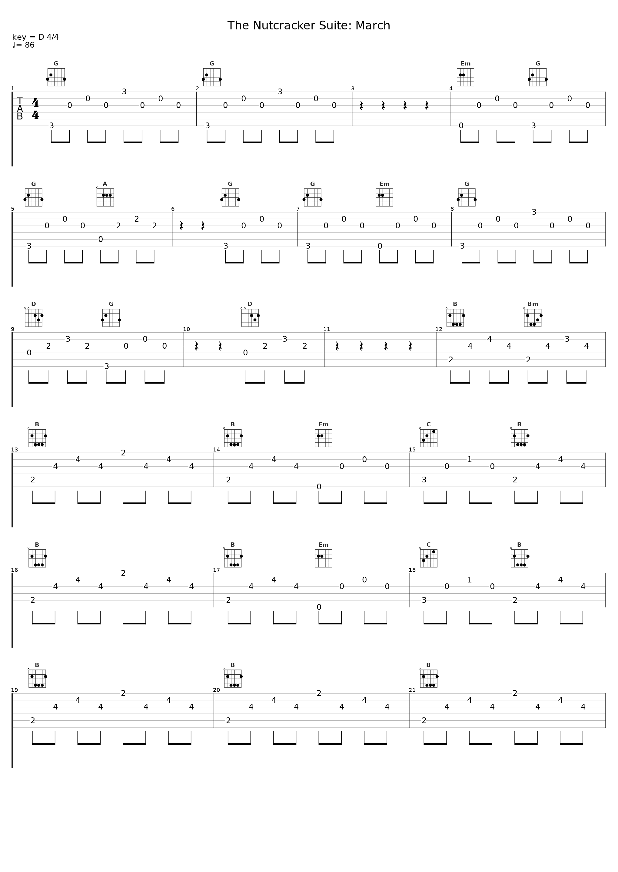 The Nutcracker Suite: March_Position Music_1