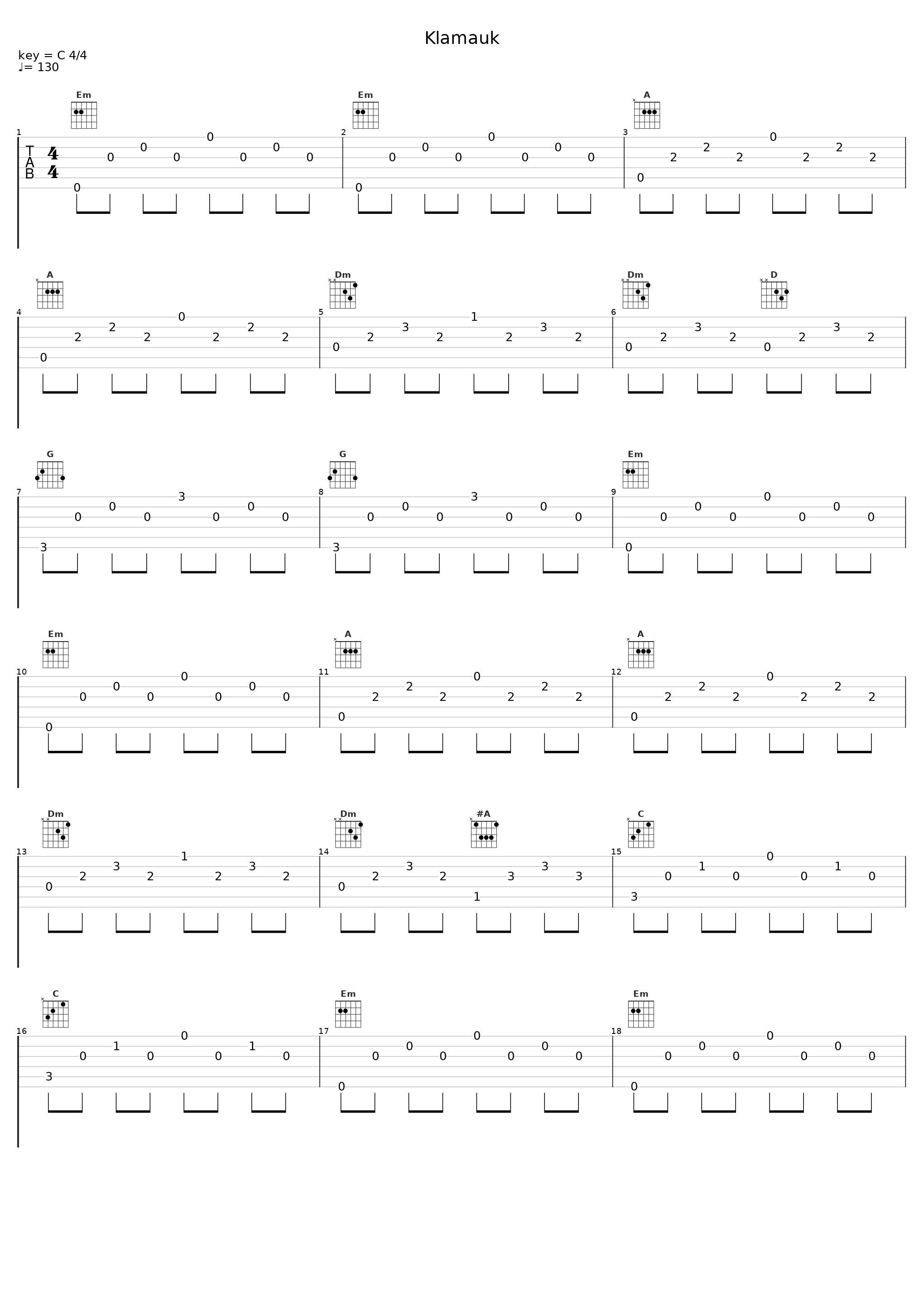 Klamauk_阿保刚_1