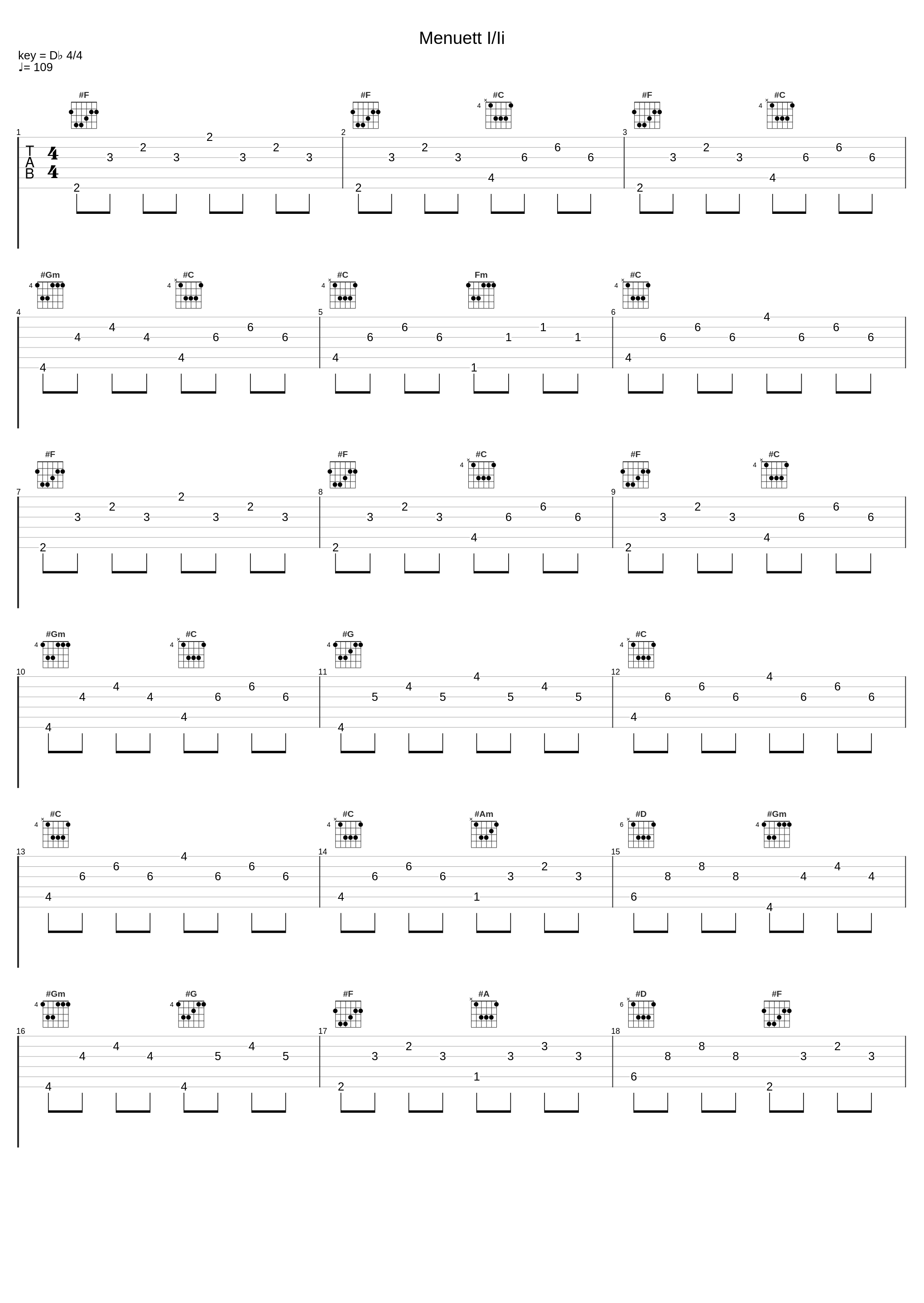 Menuett I/Ii_马友友_1