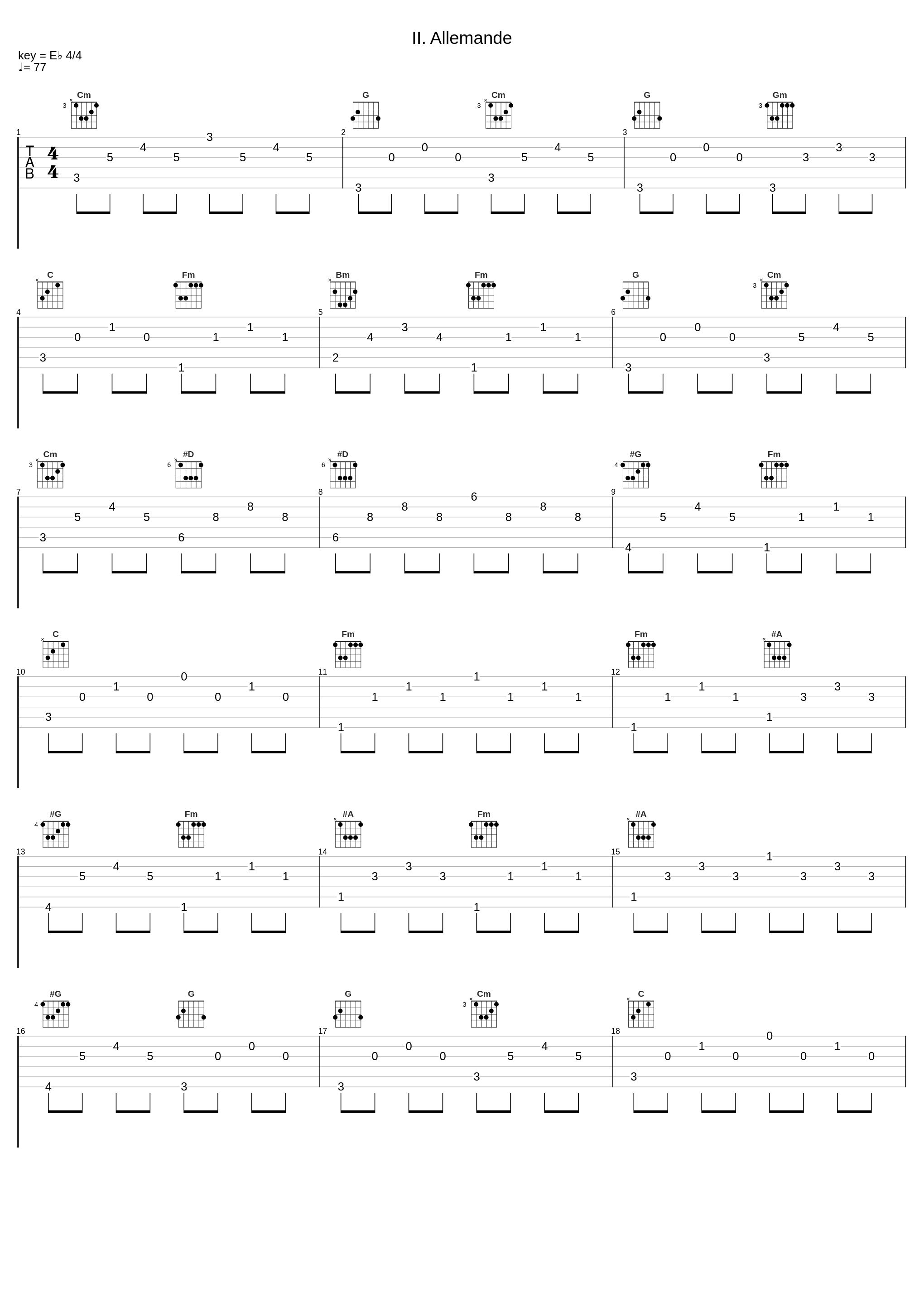 II. Allemande_马友友_1