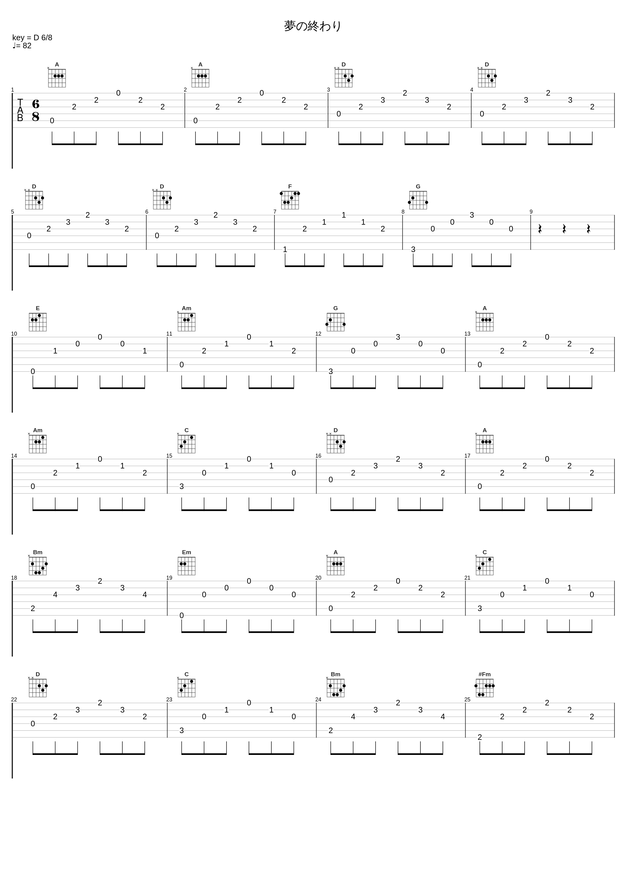 夢の終わり_大岛满_1