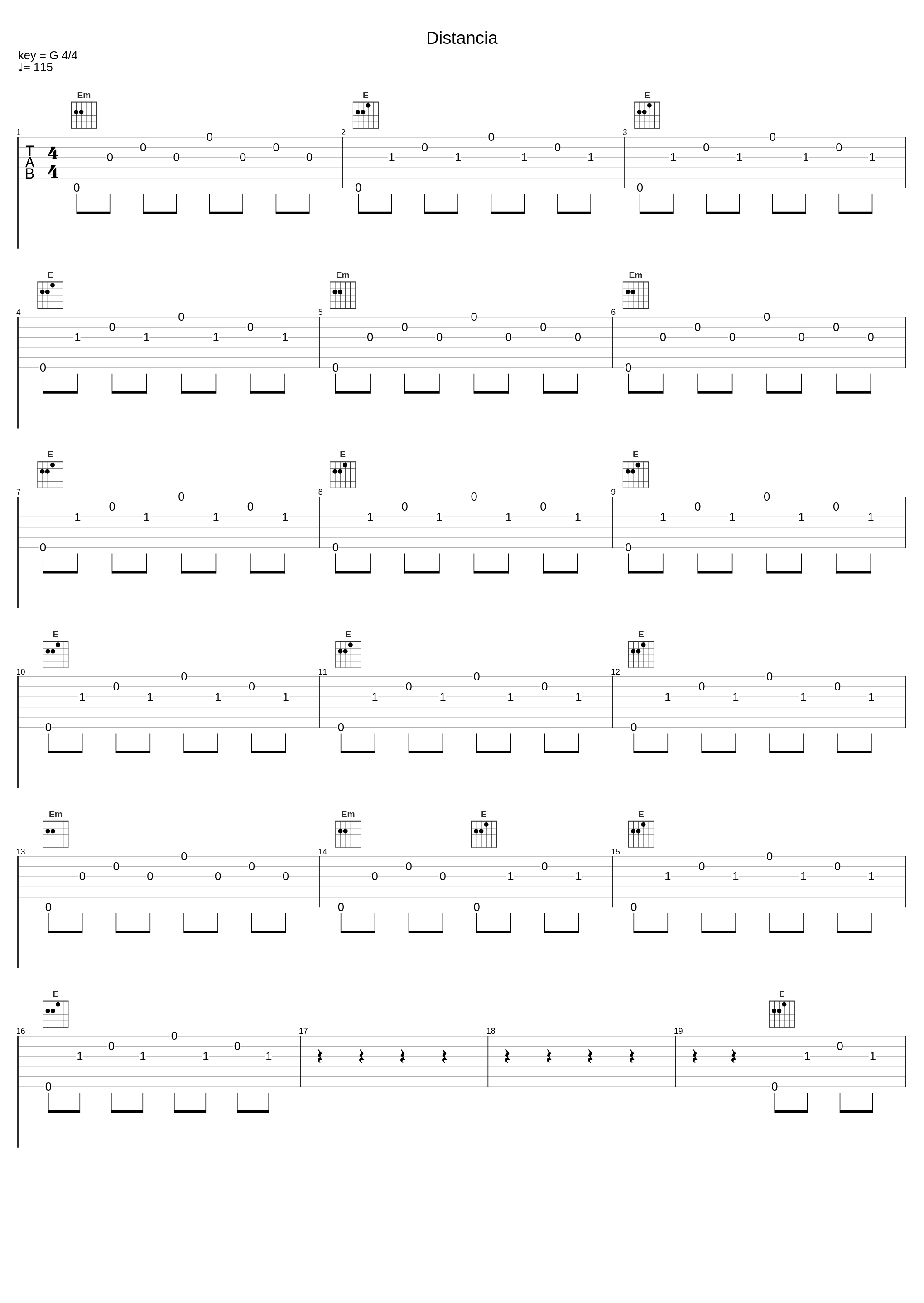 Distancia_Javier Martinez,Undefined Pattern_1