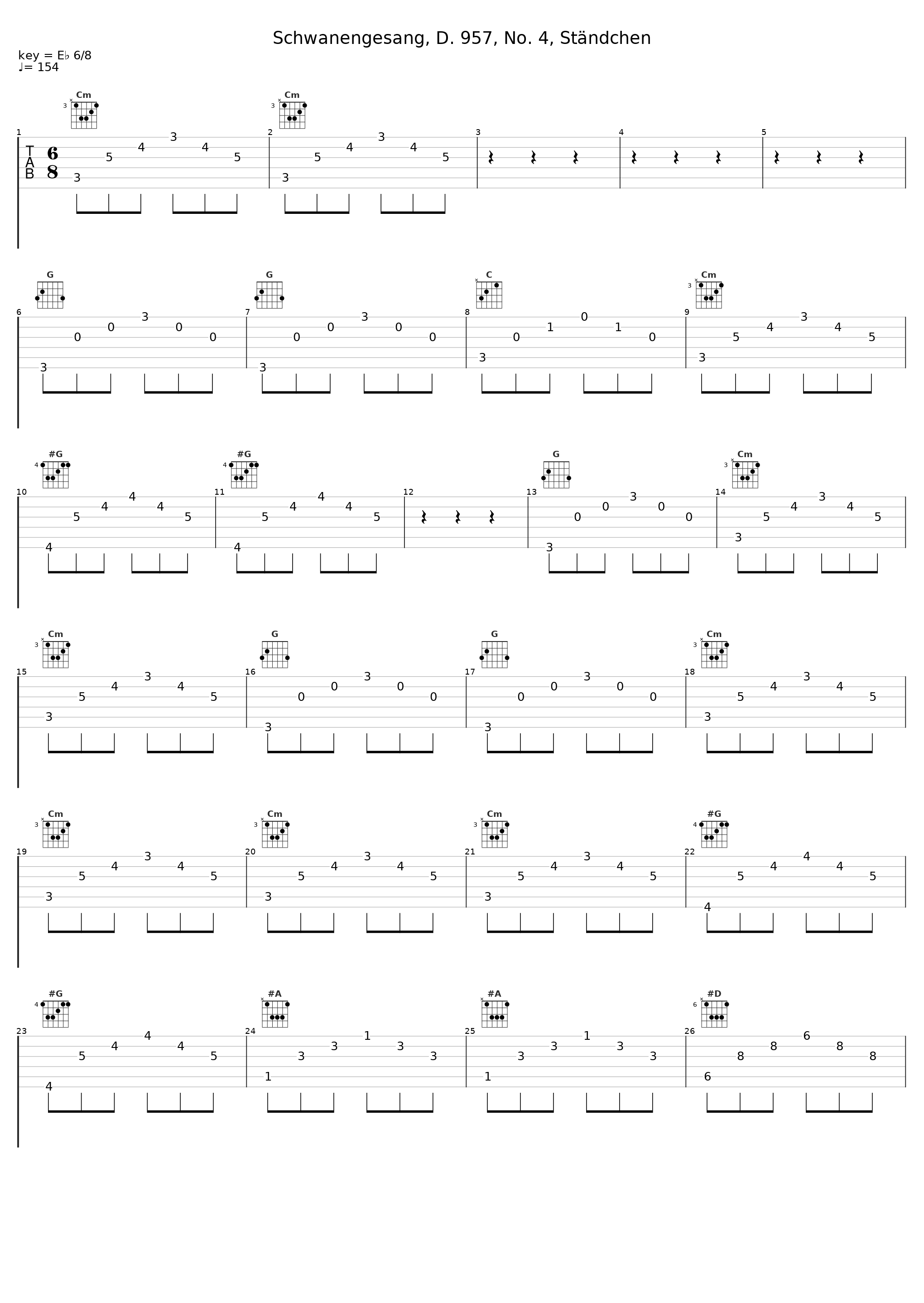 Schwanengesang, D. 957, No. 4, Ständchen_Bo Skovhus,Franz Schubert,Helmut Deutsch_1