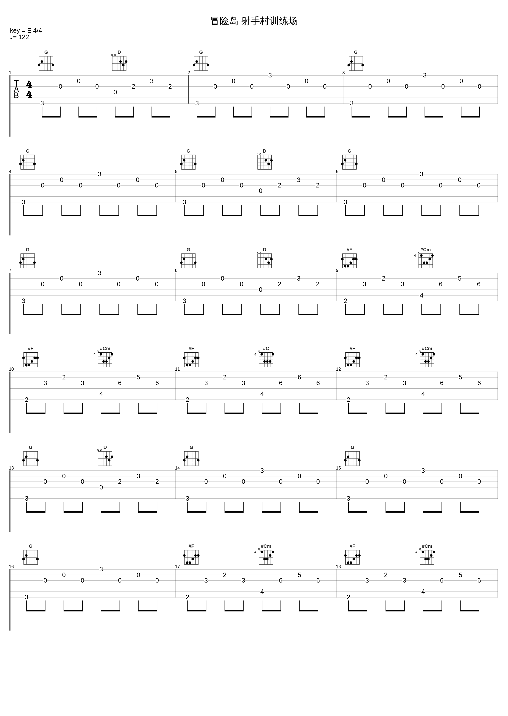 冒险岛 射手村训练场_冒险岛_1