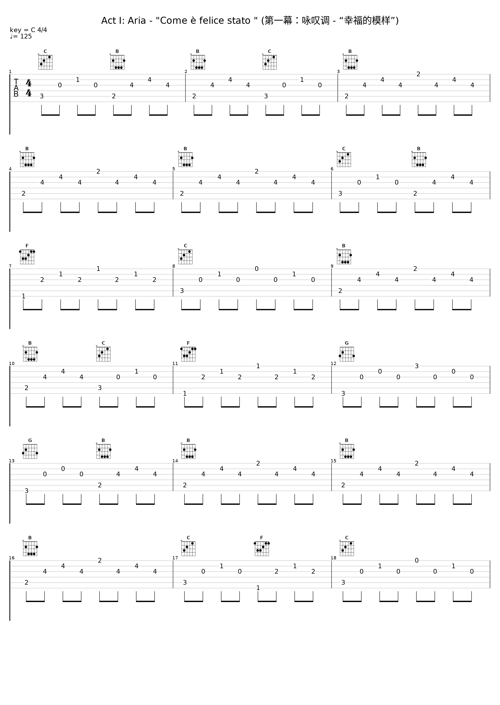 Act I: Aria - "Come è felice stato " (第一幕：咏叹调 - “幸福的模样”)_Musica ad Rhenum,Jed Wentz_1