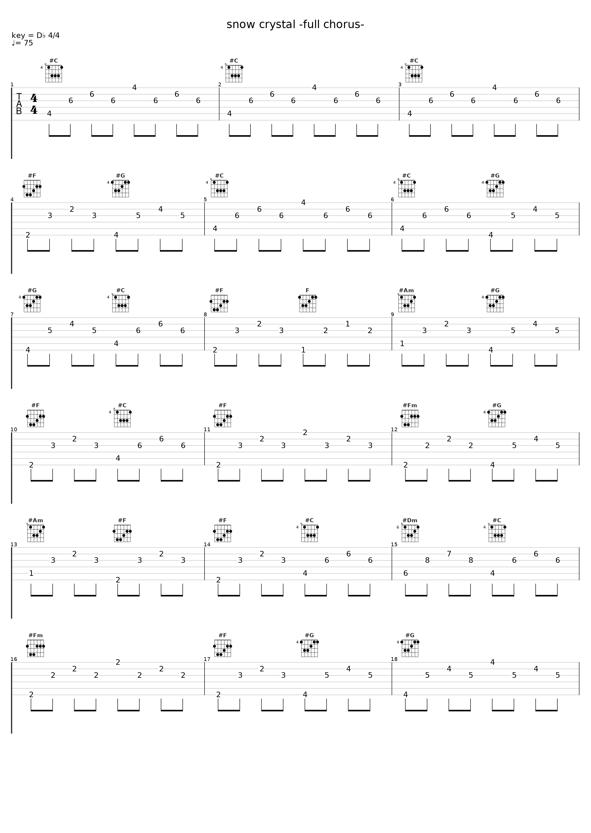 snow crystal -full chorus-_Duca_1