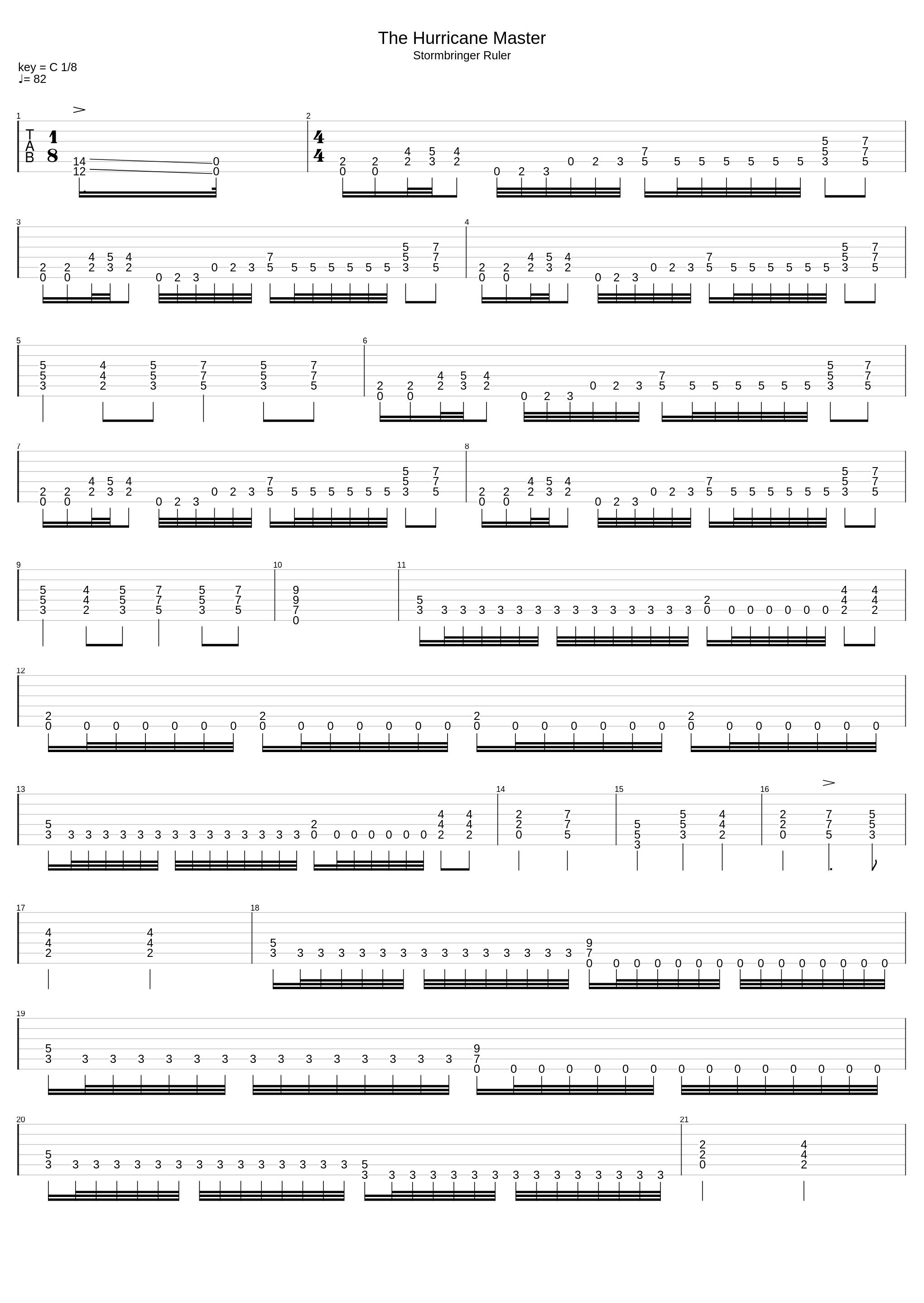 The Hurricane Master_Domine_1