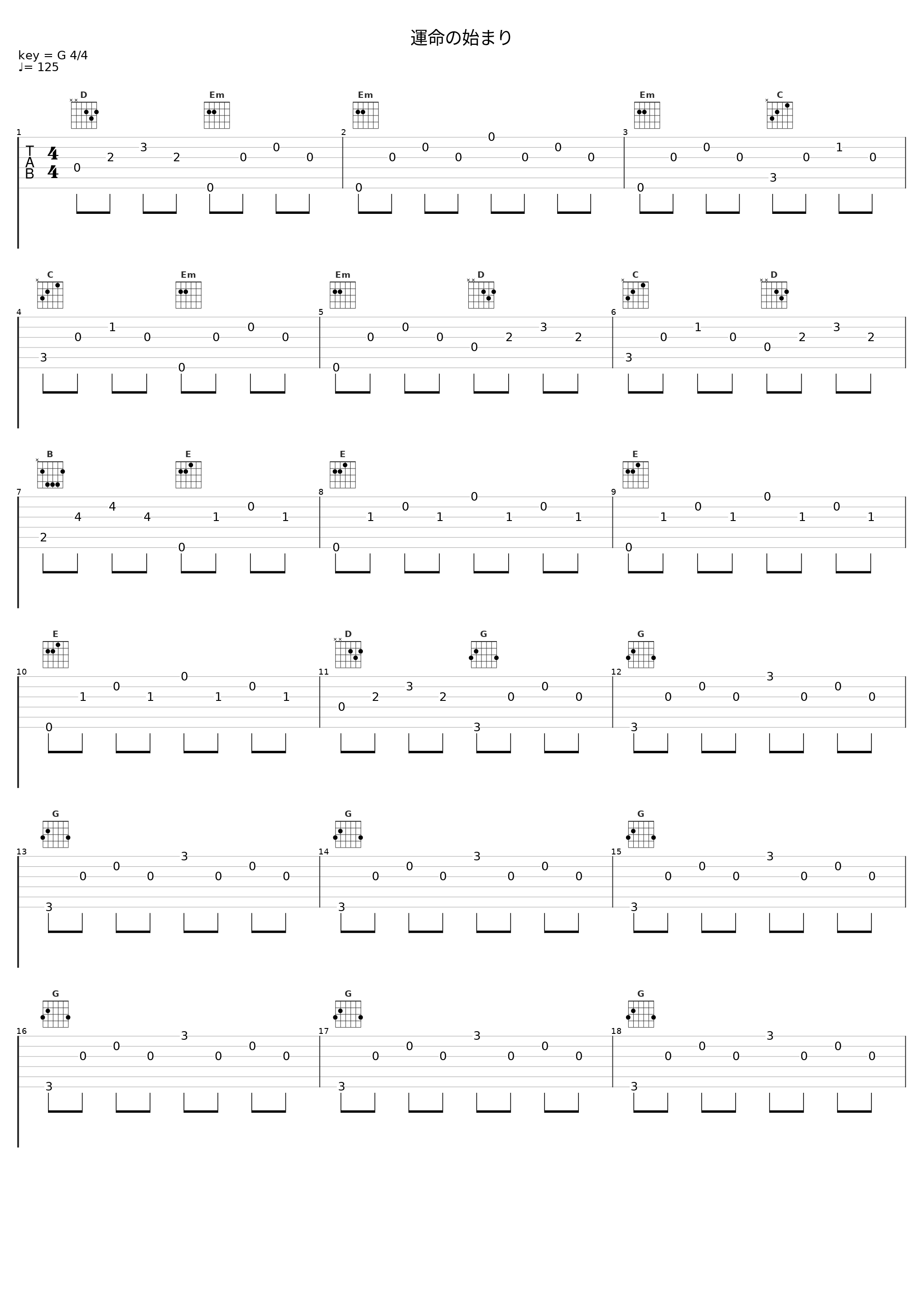 運命の始まり_久石让_1