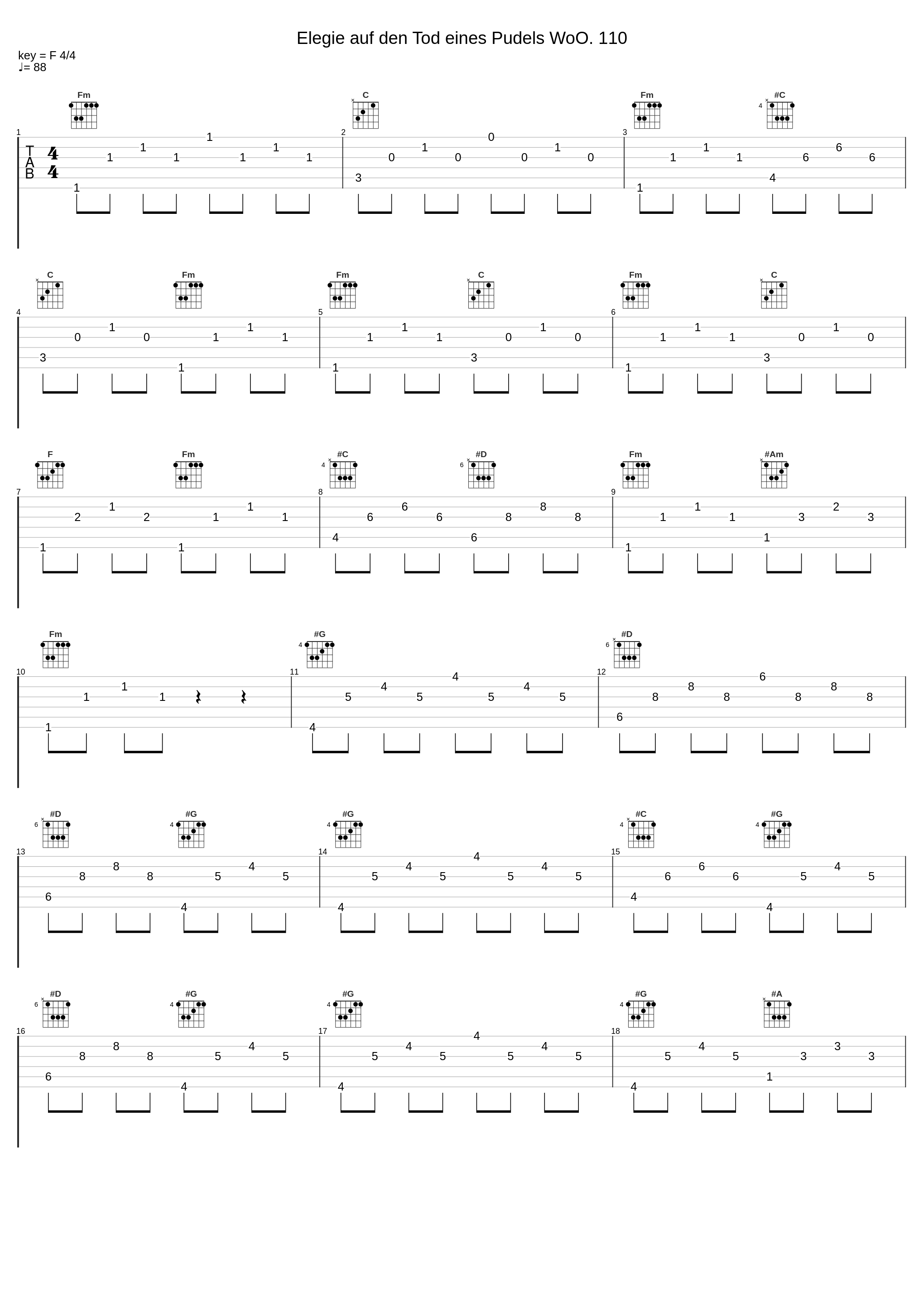 Elegie auf den Tod eines Pudels WoO. 110_Peter Schreier,Walter Olbertz_1