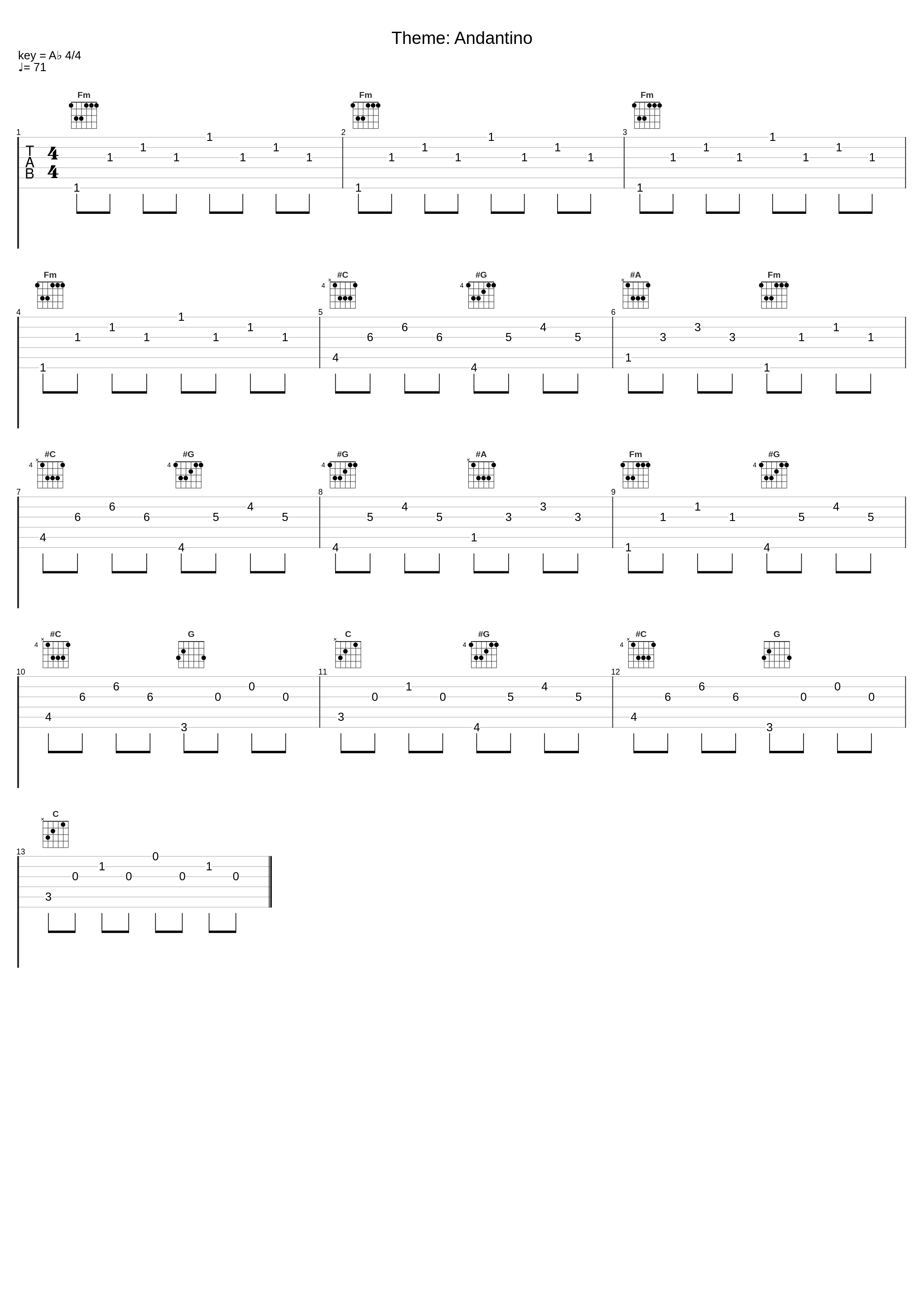Theme: Andantino_Vladimir Horowitz,Robert Schumann_1