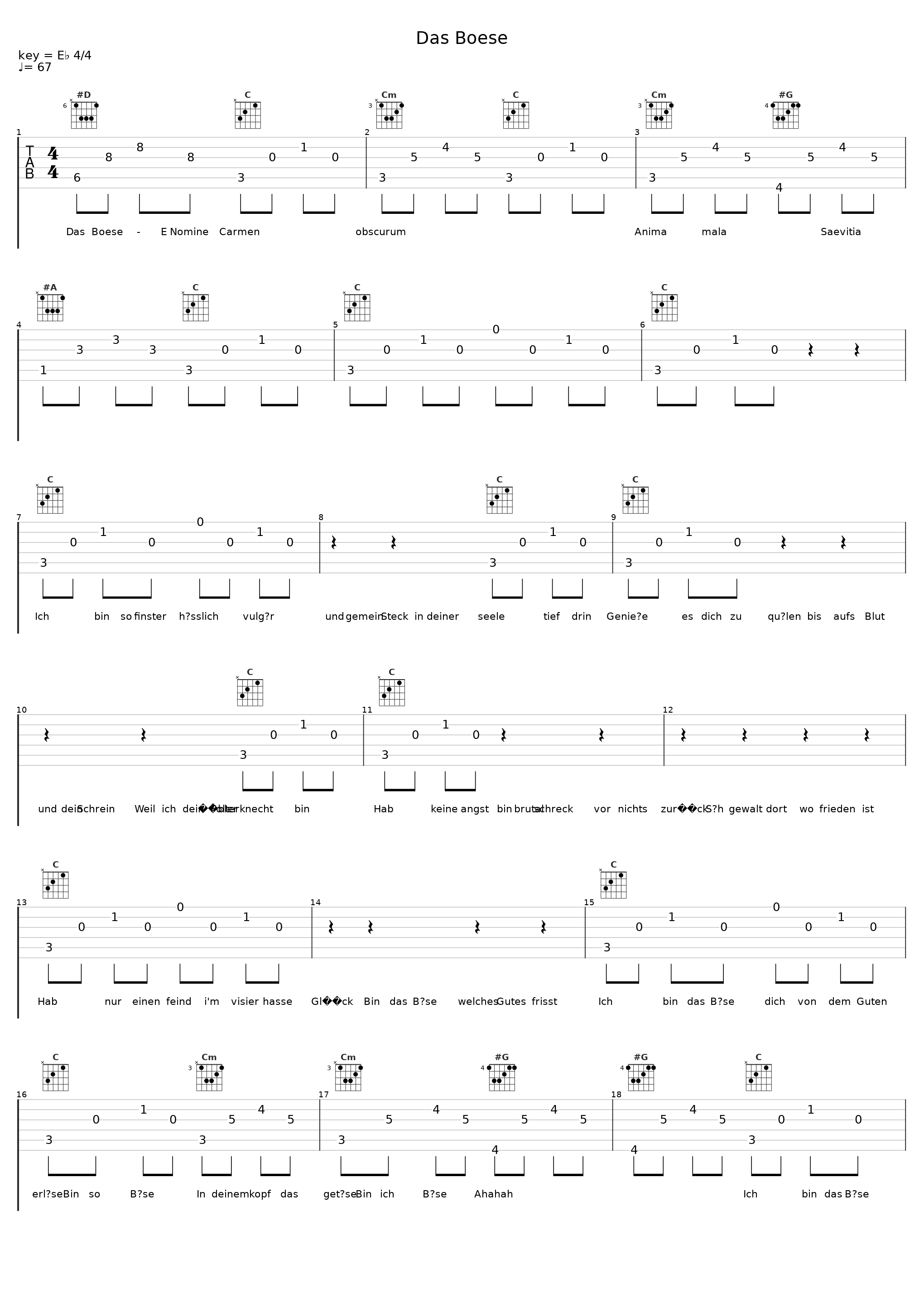 Das Boese_E Nomine_1