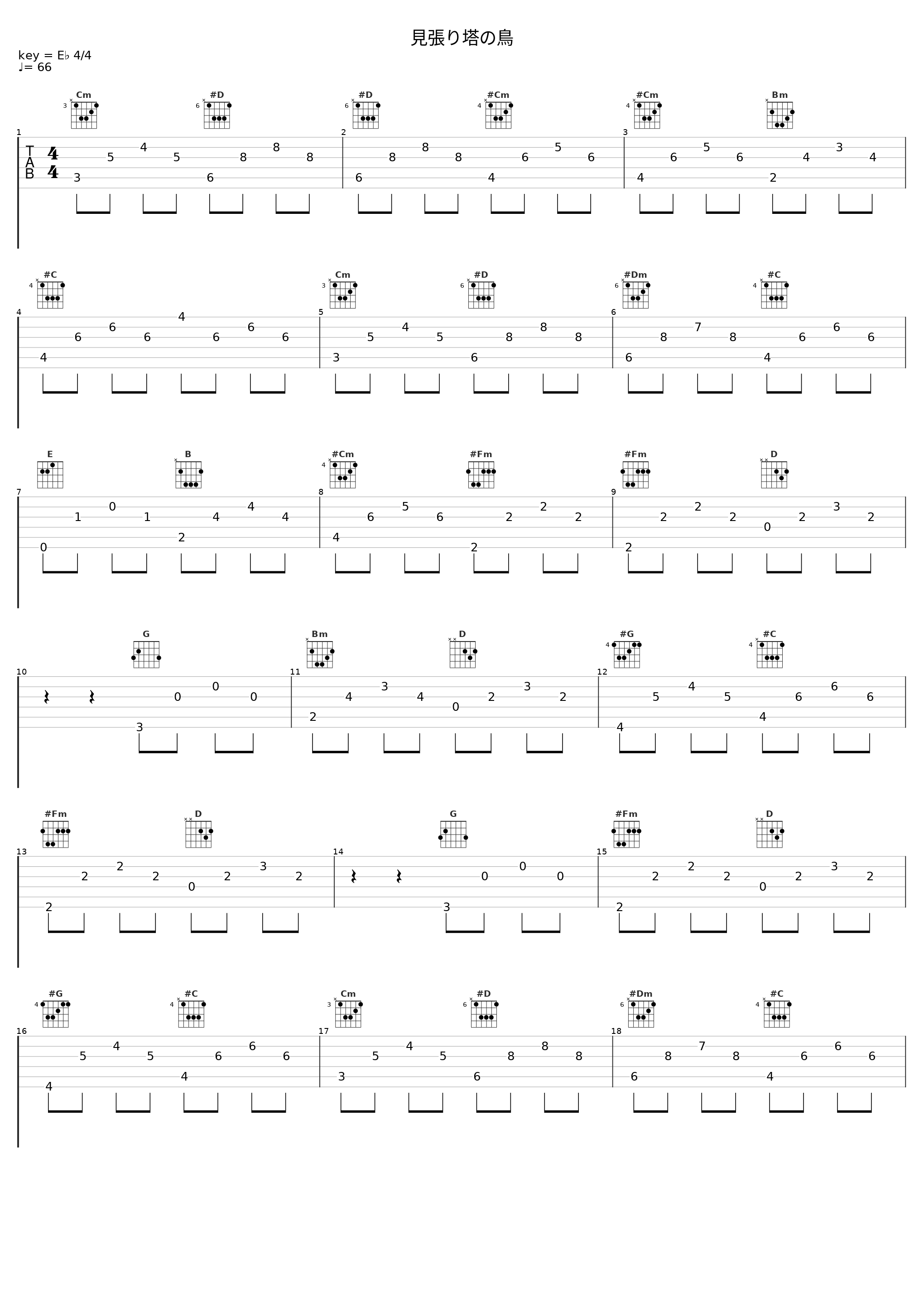 見張り塔の鳥_佐桥俊彦_1