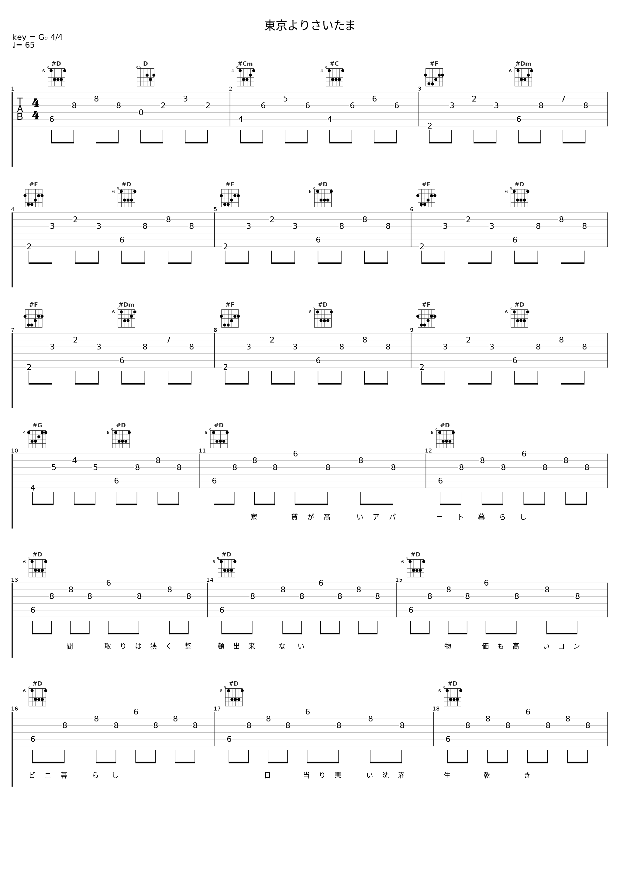 東京よりさいたま_Sex Machineguns_1