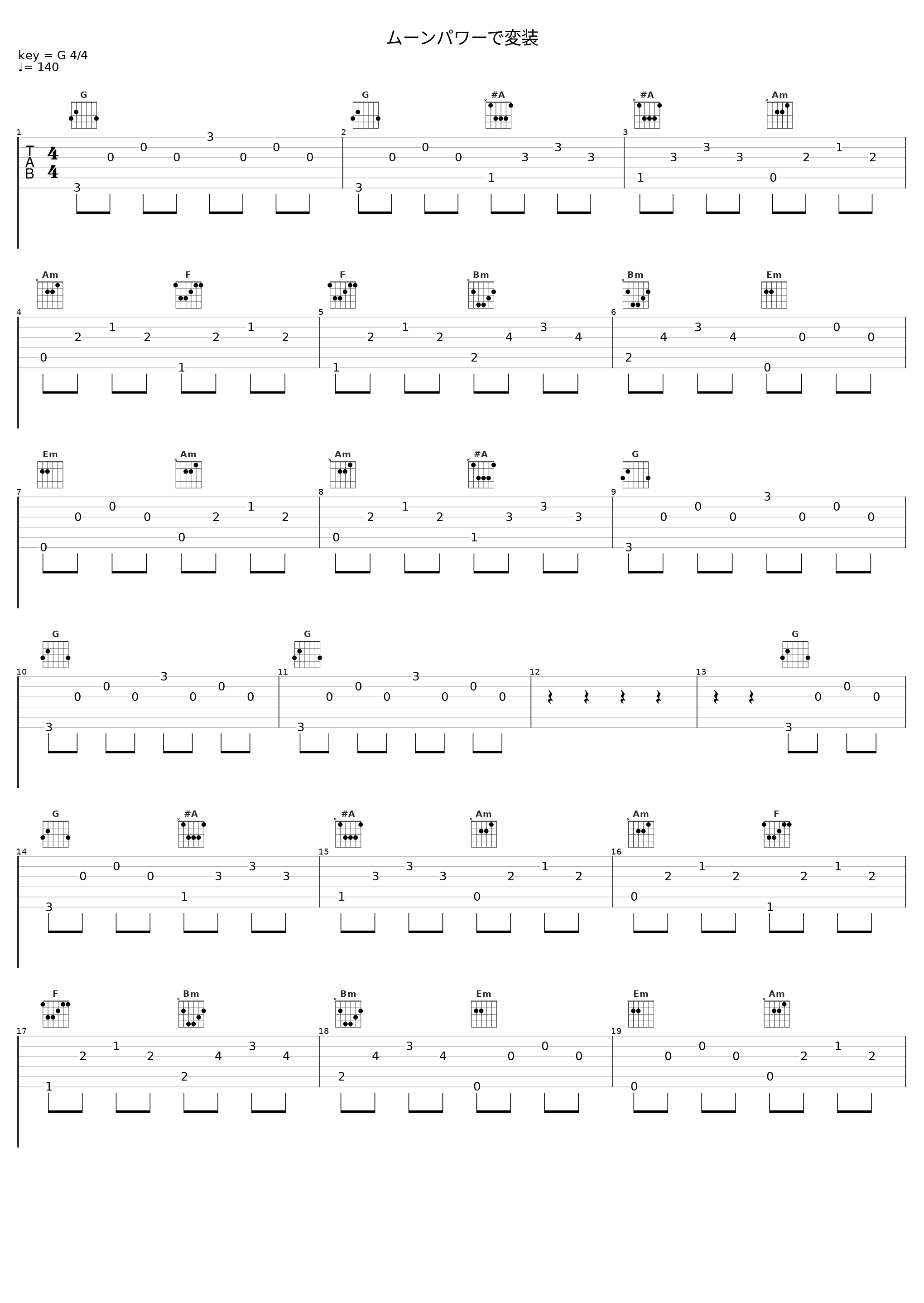 ムーンパワーで変装_有泽孝纪_1