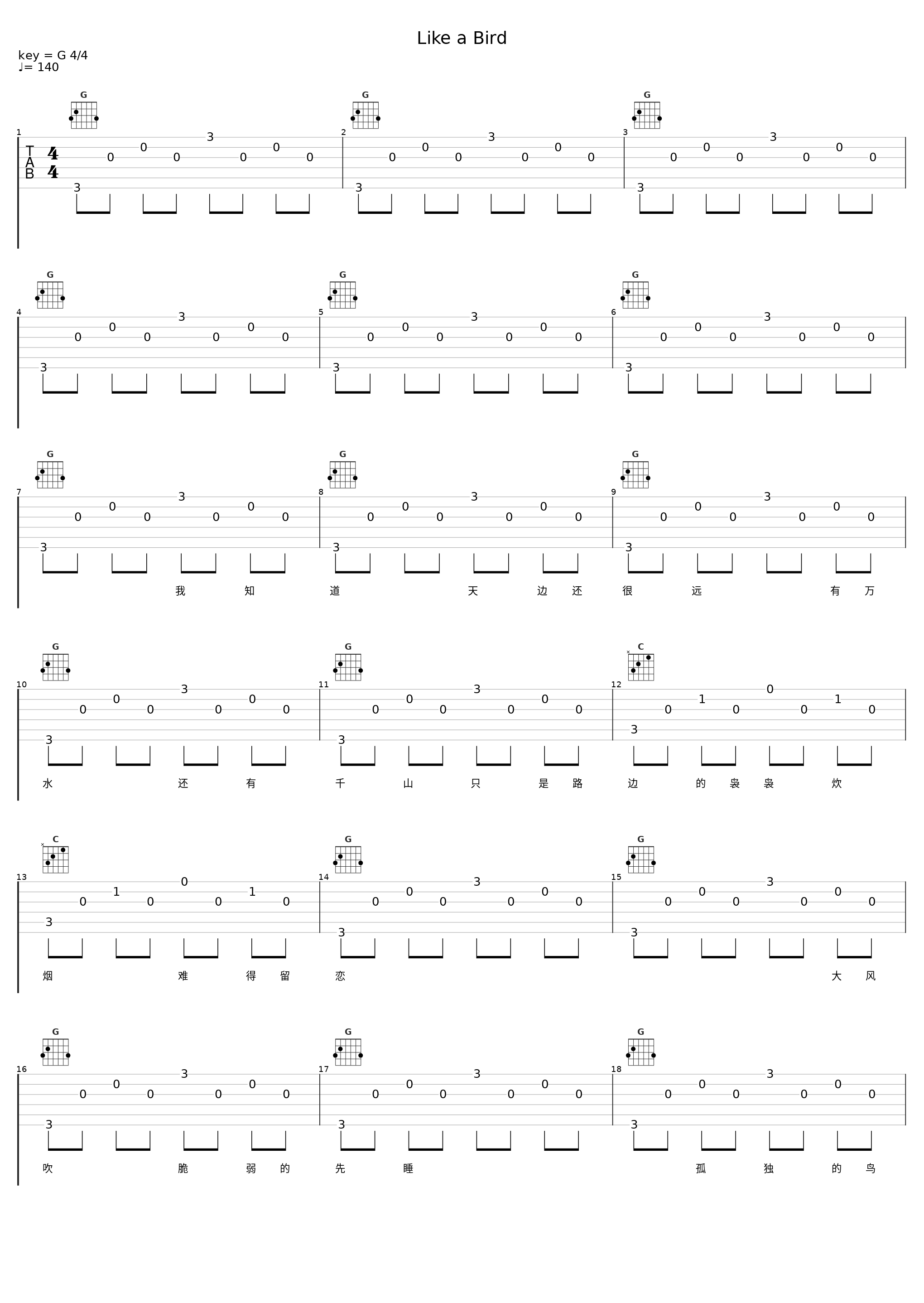 Like a Bird_逃跑计划_1