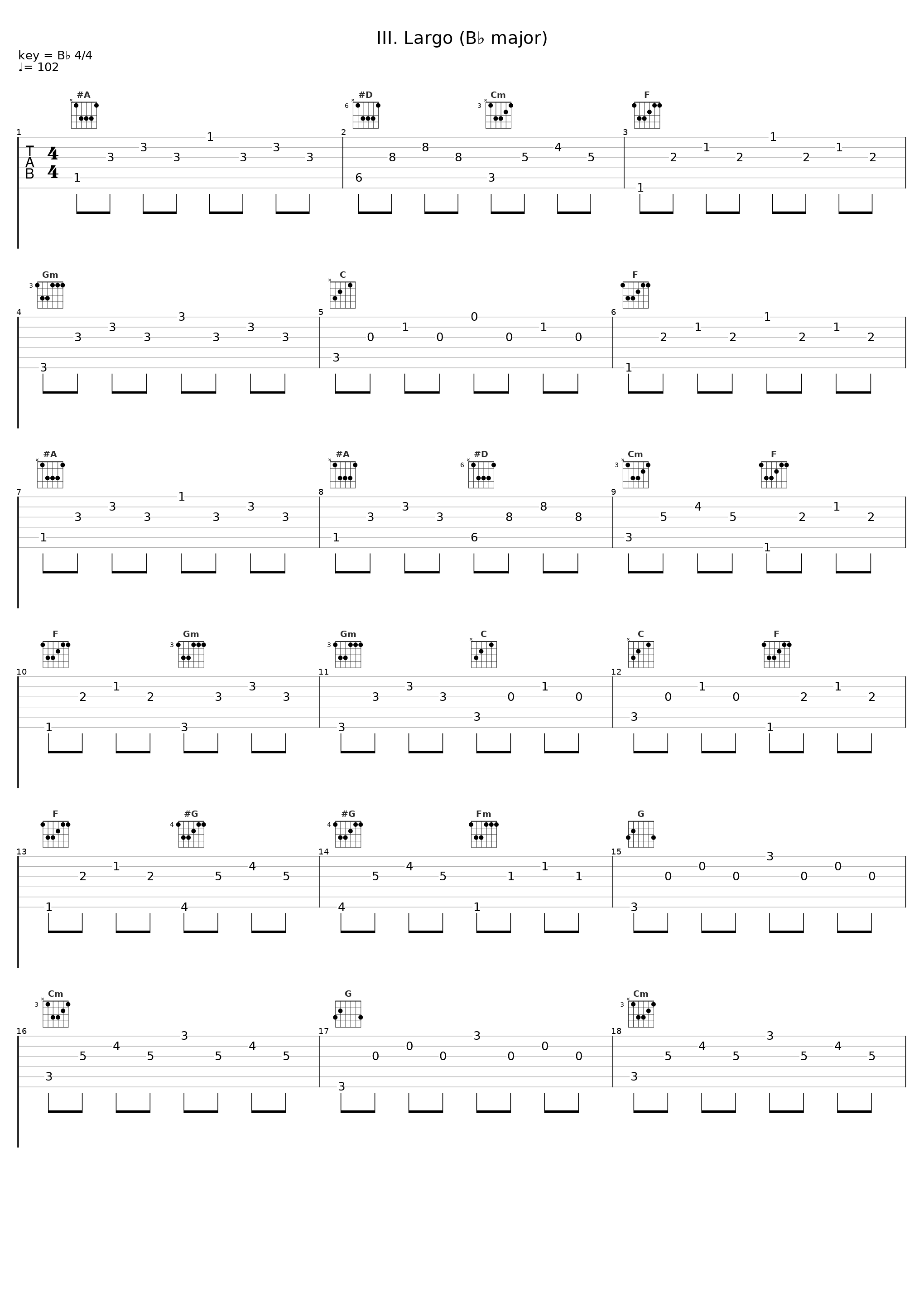 III. Largo (B♭ major)_马友友_1