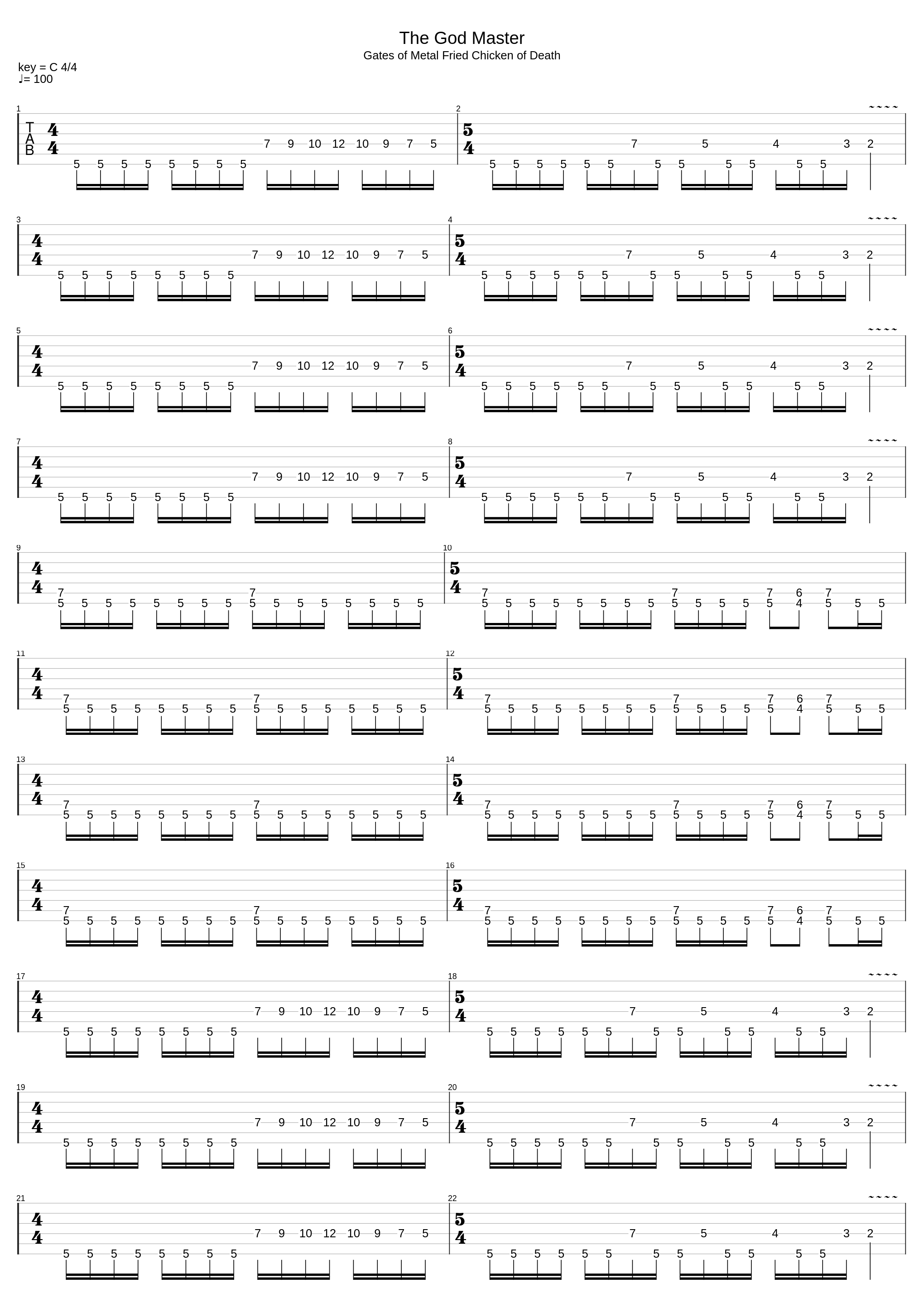 The God Master_Massacration_1