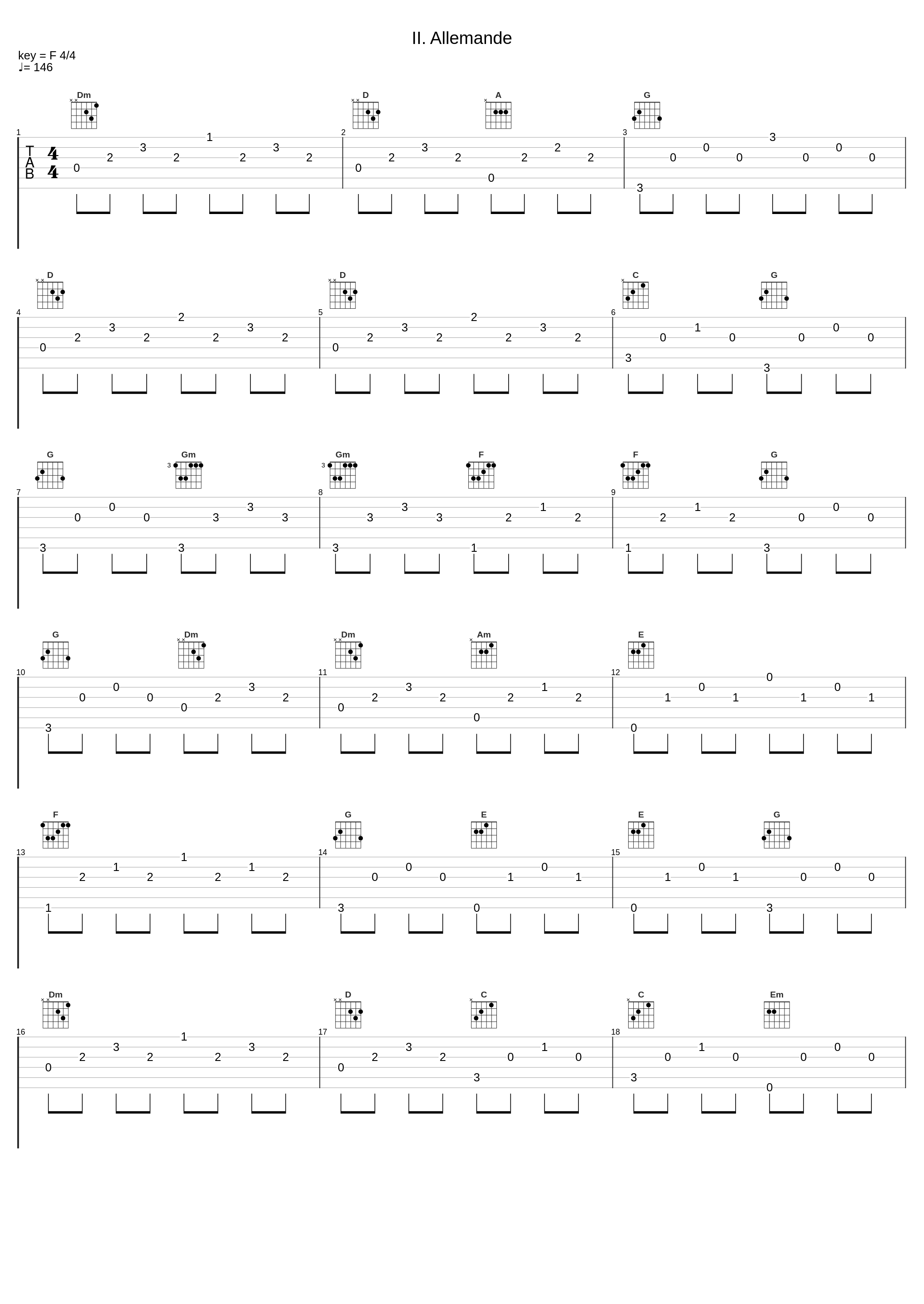 II. Allemande_马友友_1