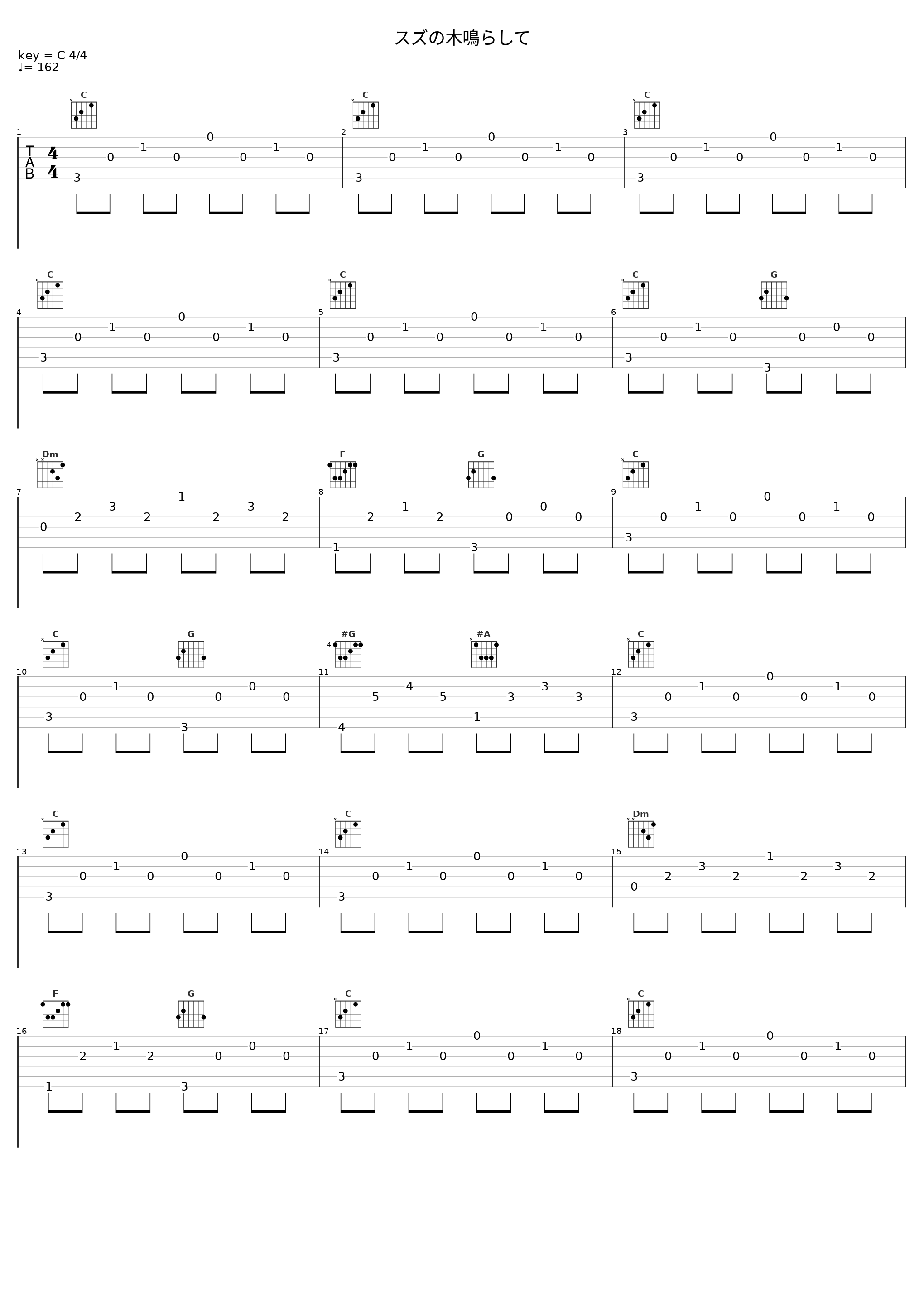 スズの木鳴らして_Sing, R. Sing!_1