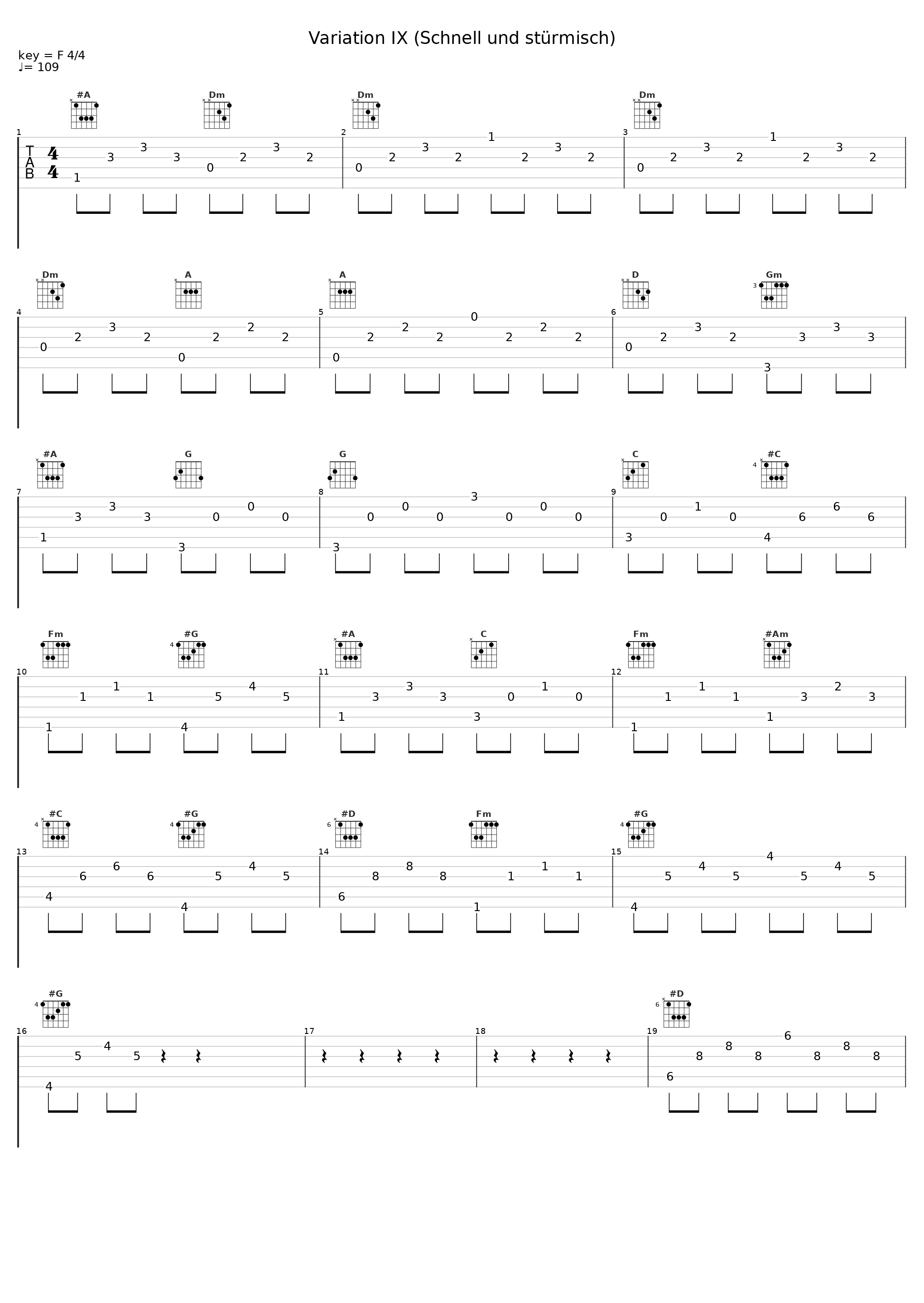 Variation IX (Schnell und stürmisch)_马友友_1