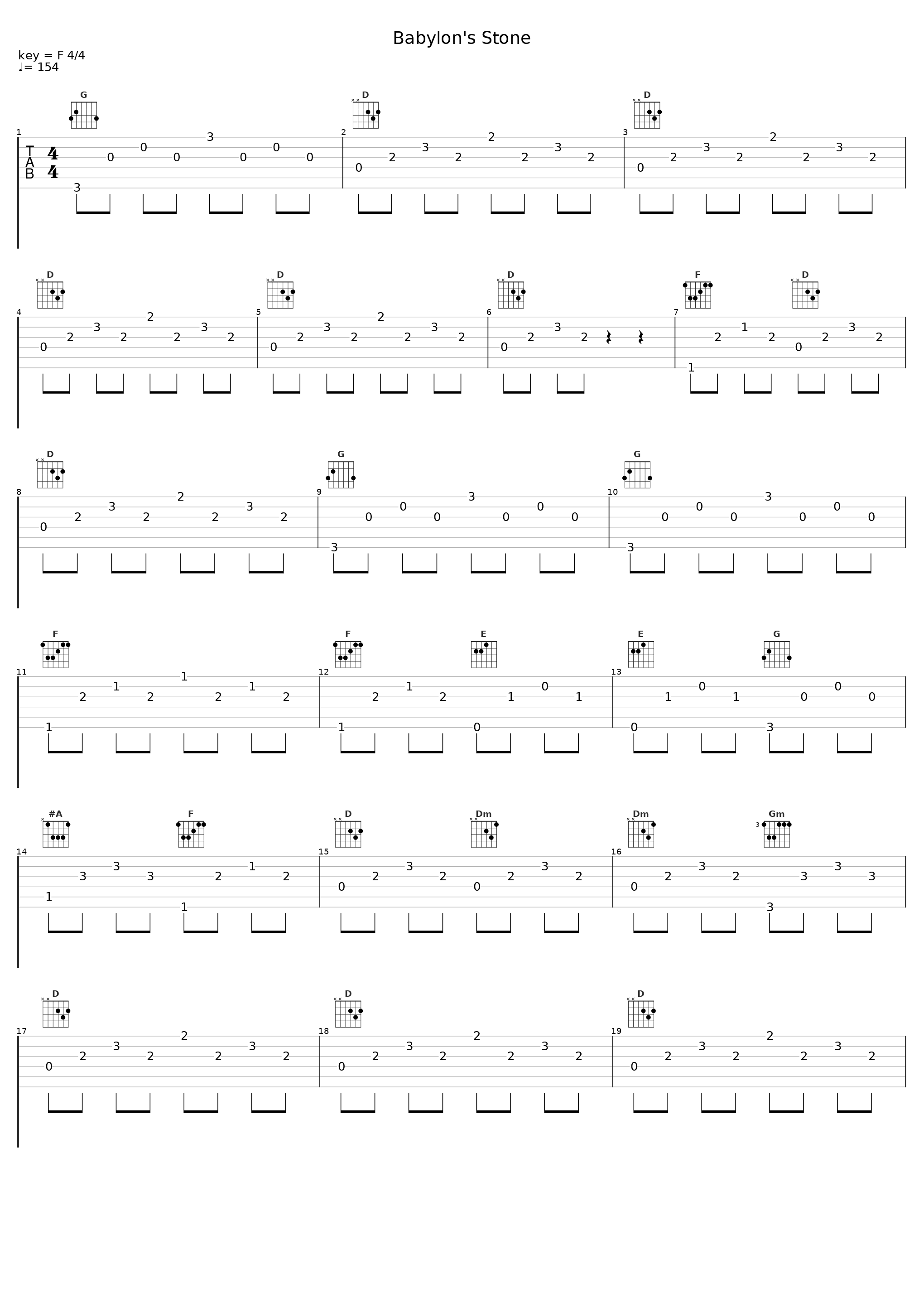 Babylon's Stone_梁邦彦_1