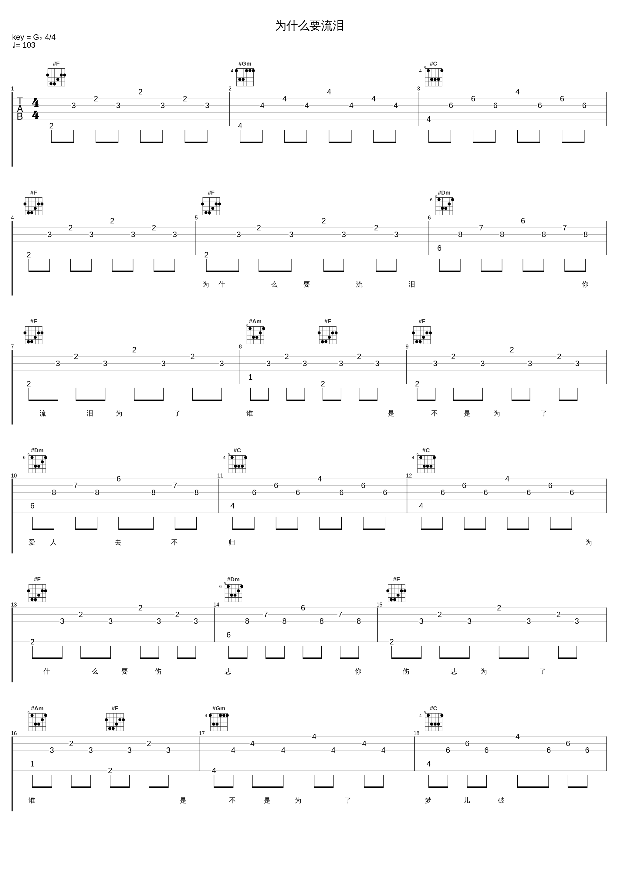 为什么要流泪_大张伟_1