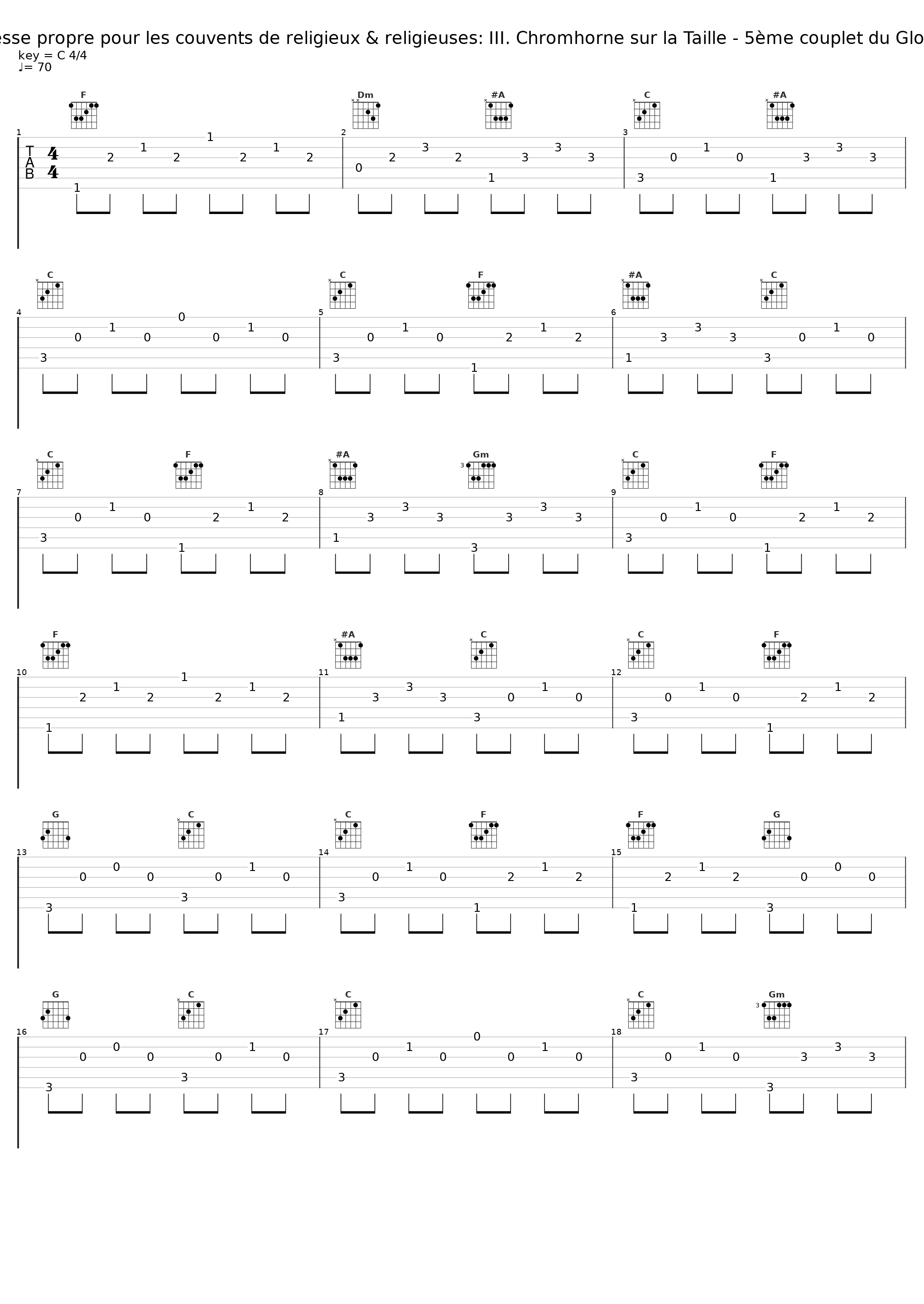 Messe propre pour les couvents de religieux & religieuses: III. Chromhorne sur la Taille - 5ème couplet du Gloria_Gustav Leonhardt,Francois Couperin_1