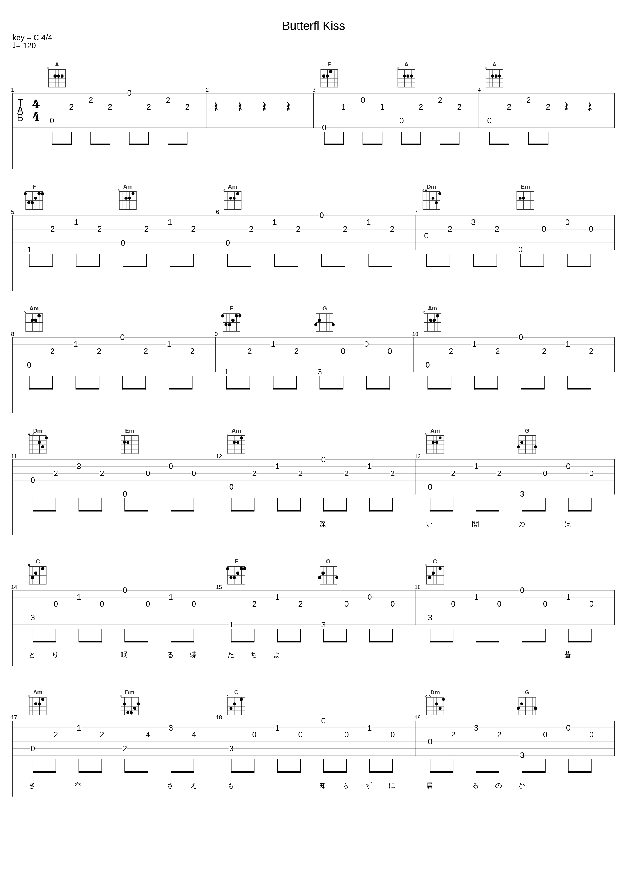 Butterfl Kiss_米仓千寻_1