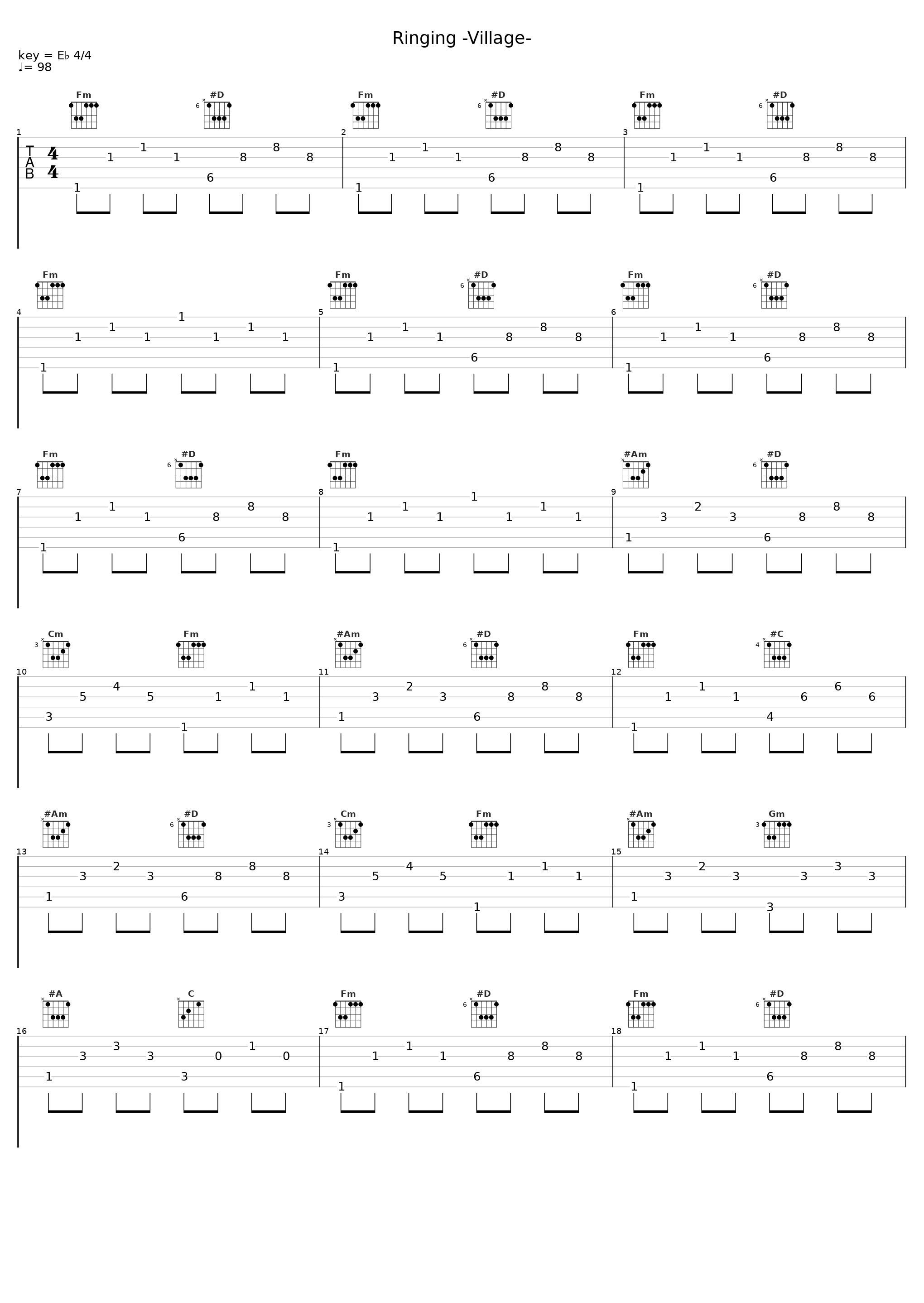 Ringing -Village-_阿保刚_1