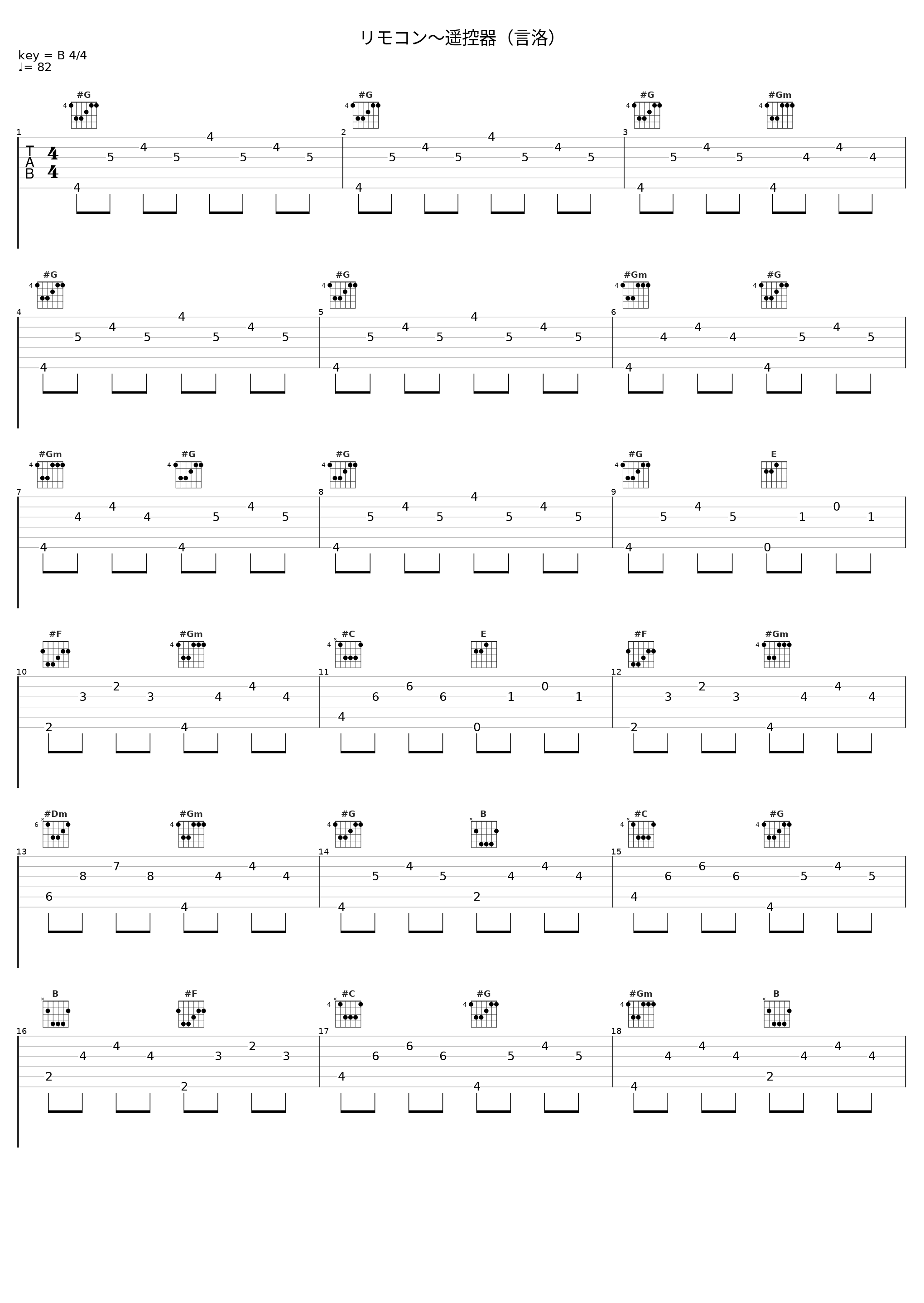 リモコン～遥控器（言洛）_庄sir,言和,洛天依_1