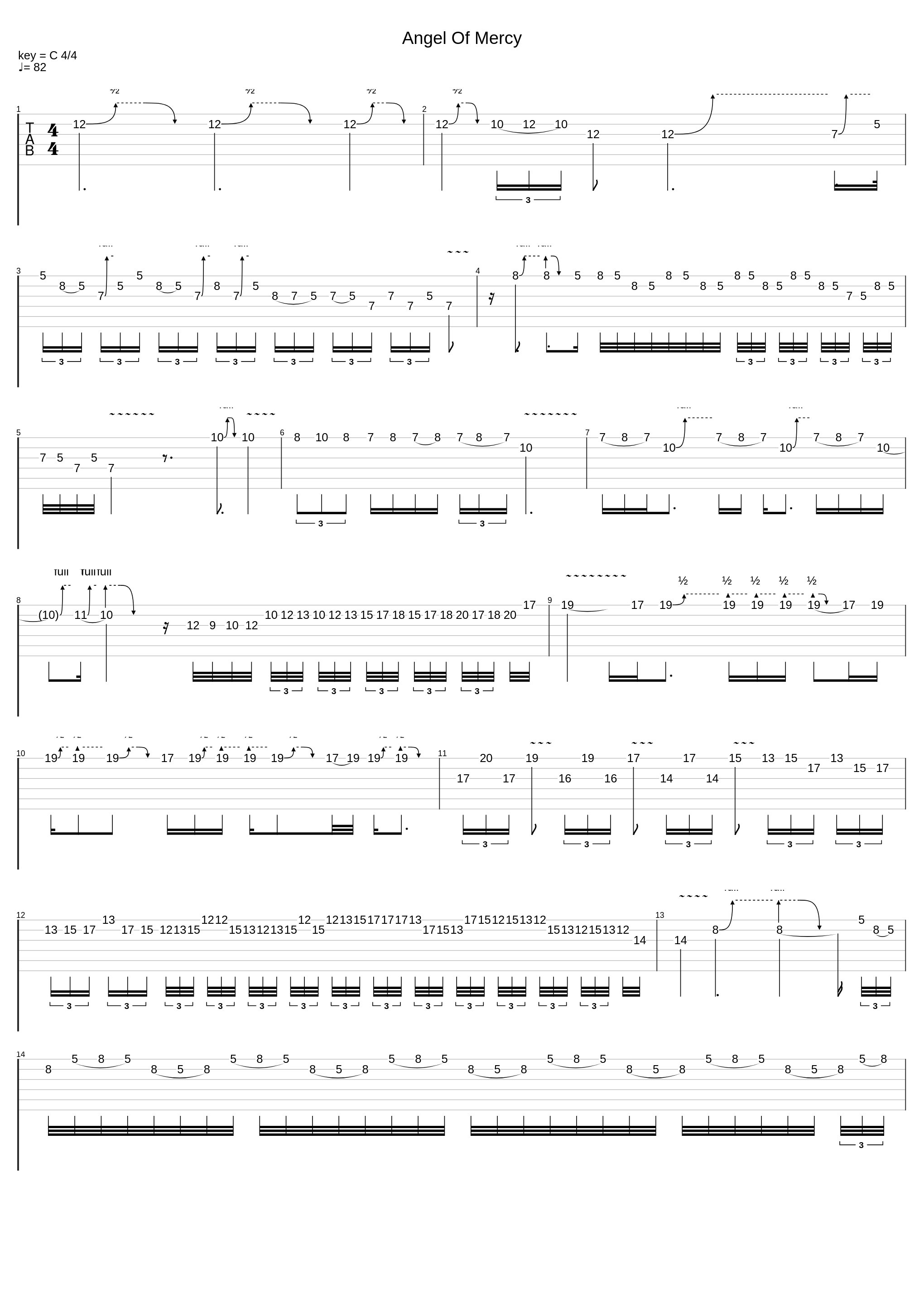 Angle of Mercy Solo_Black Label Society_1